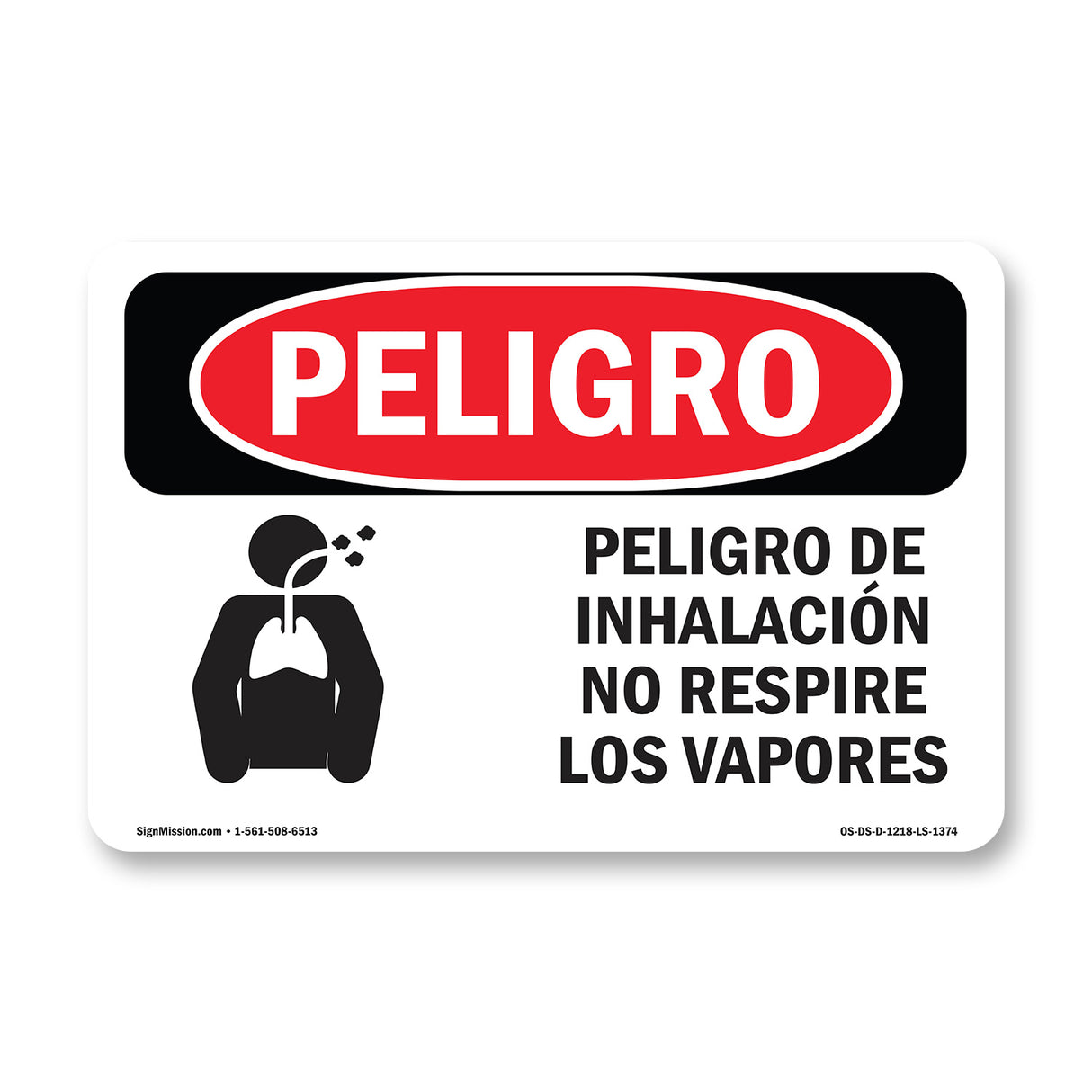 Inhalation Hazard Do Not Breathe Vapors