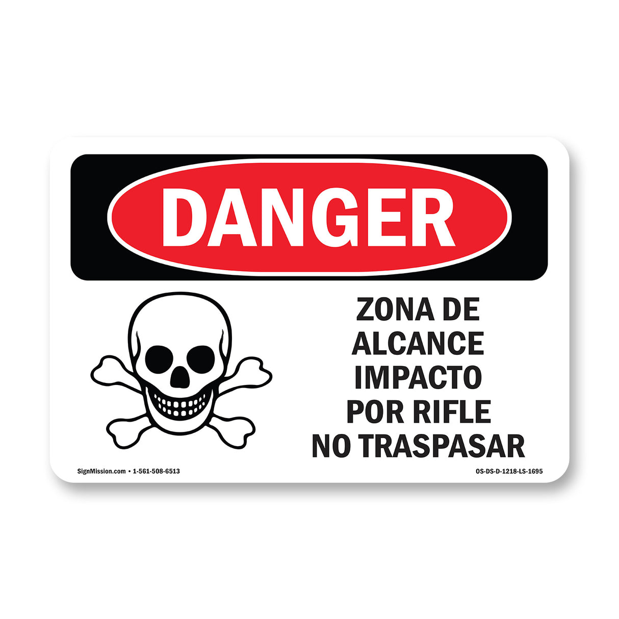 Rifle Range Impact Area No Trespassing