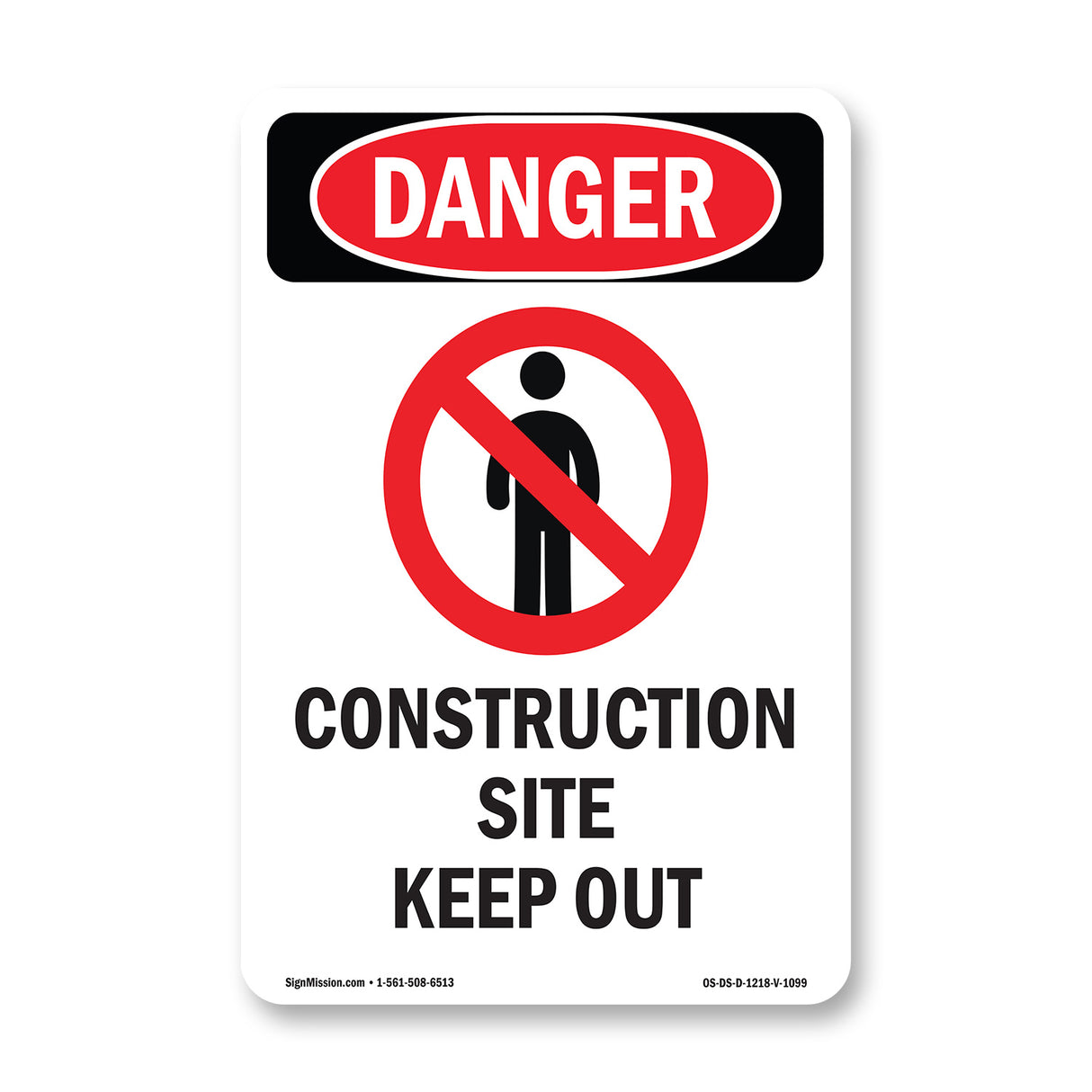 Construction Site Keep Out