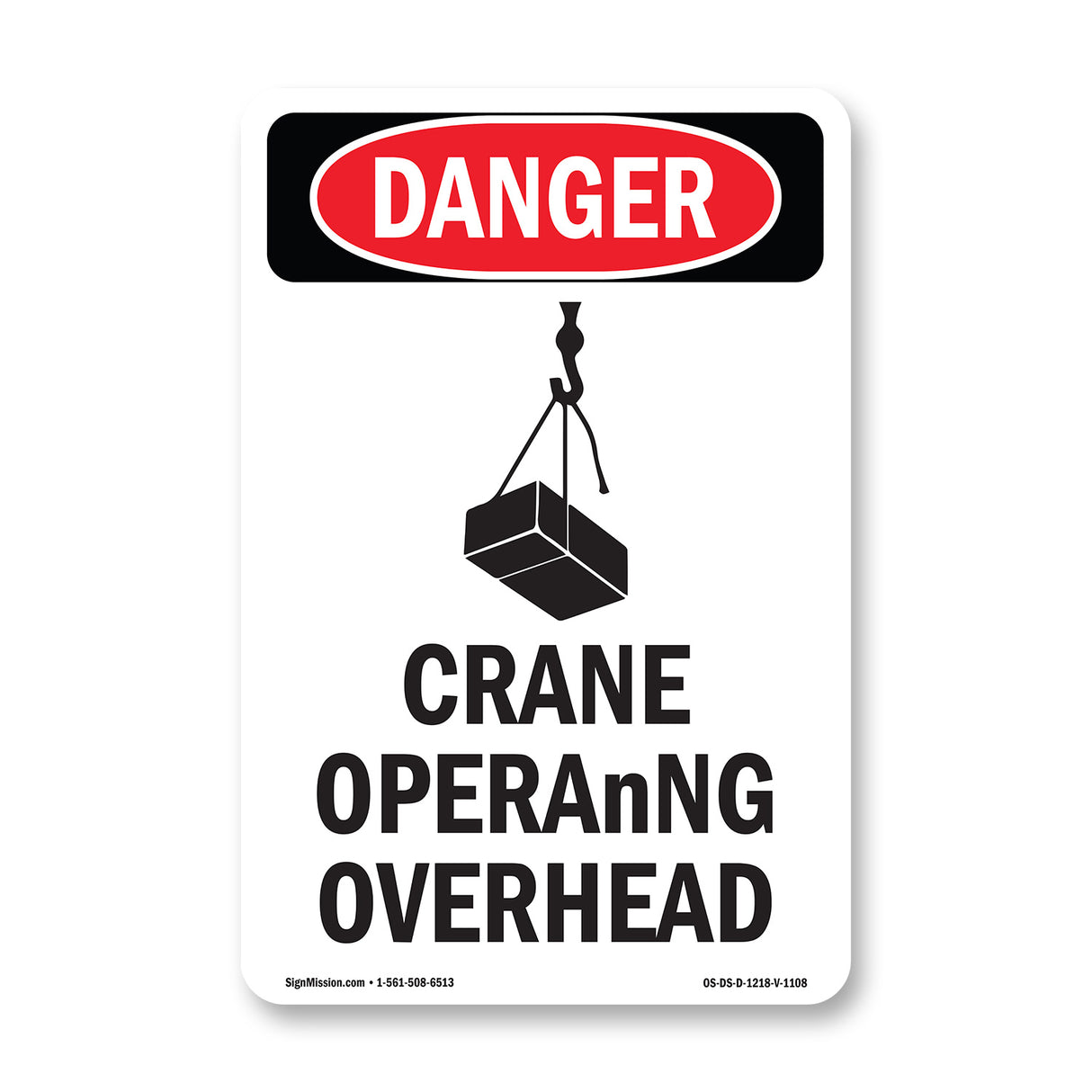 Crane Operating Overhead