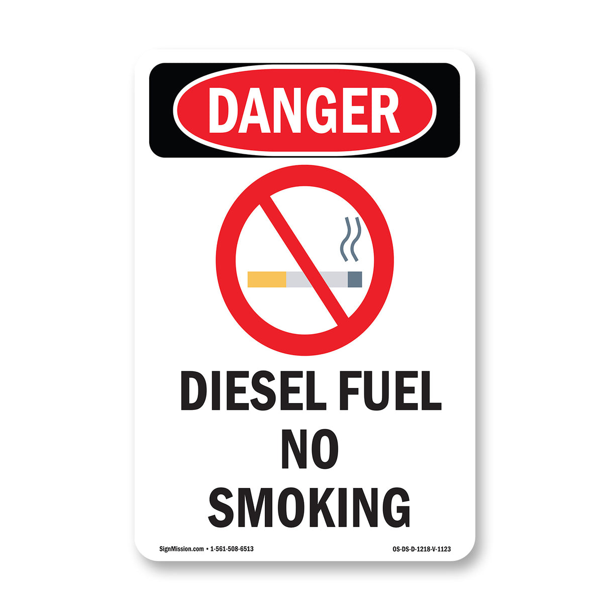 Diesel Fuel No Smoking