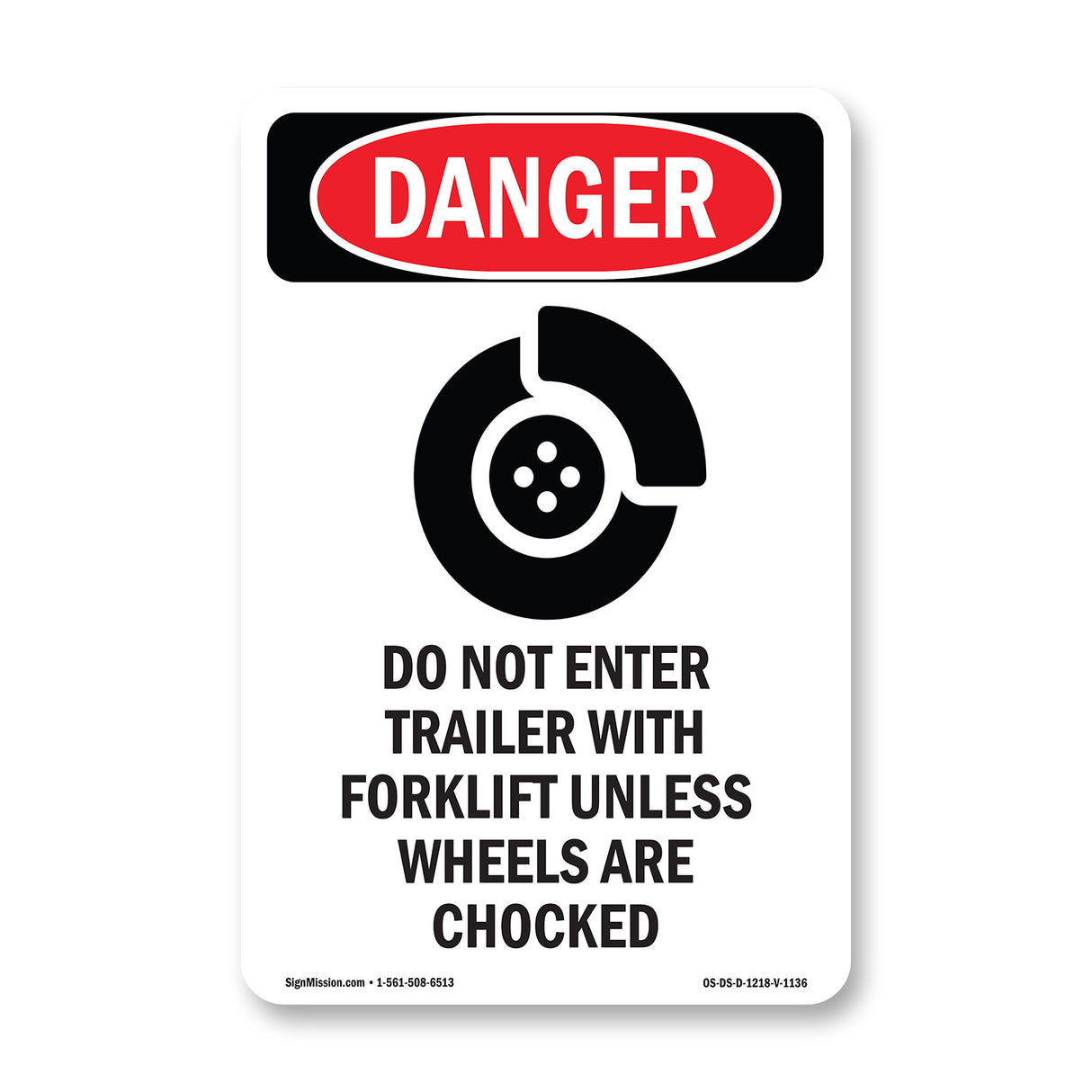 Do Not Enter Trailer With Forklift
