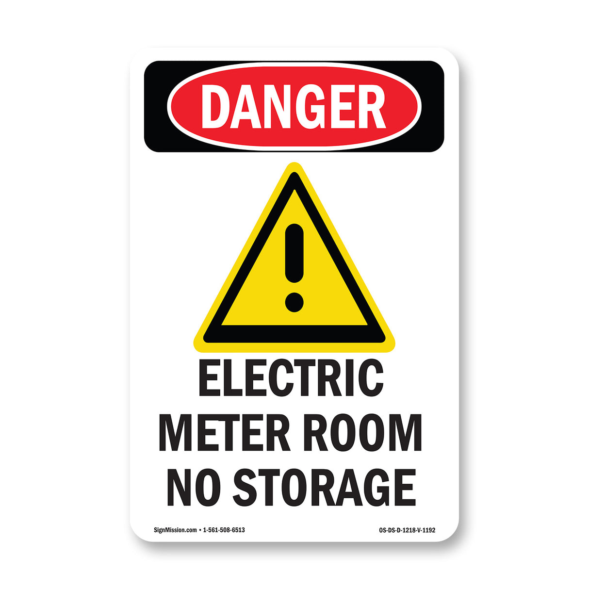 Electric Meter Room No Storage