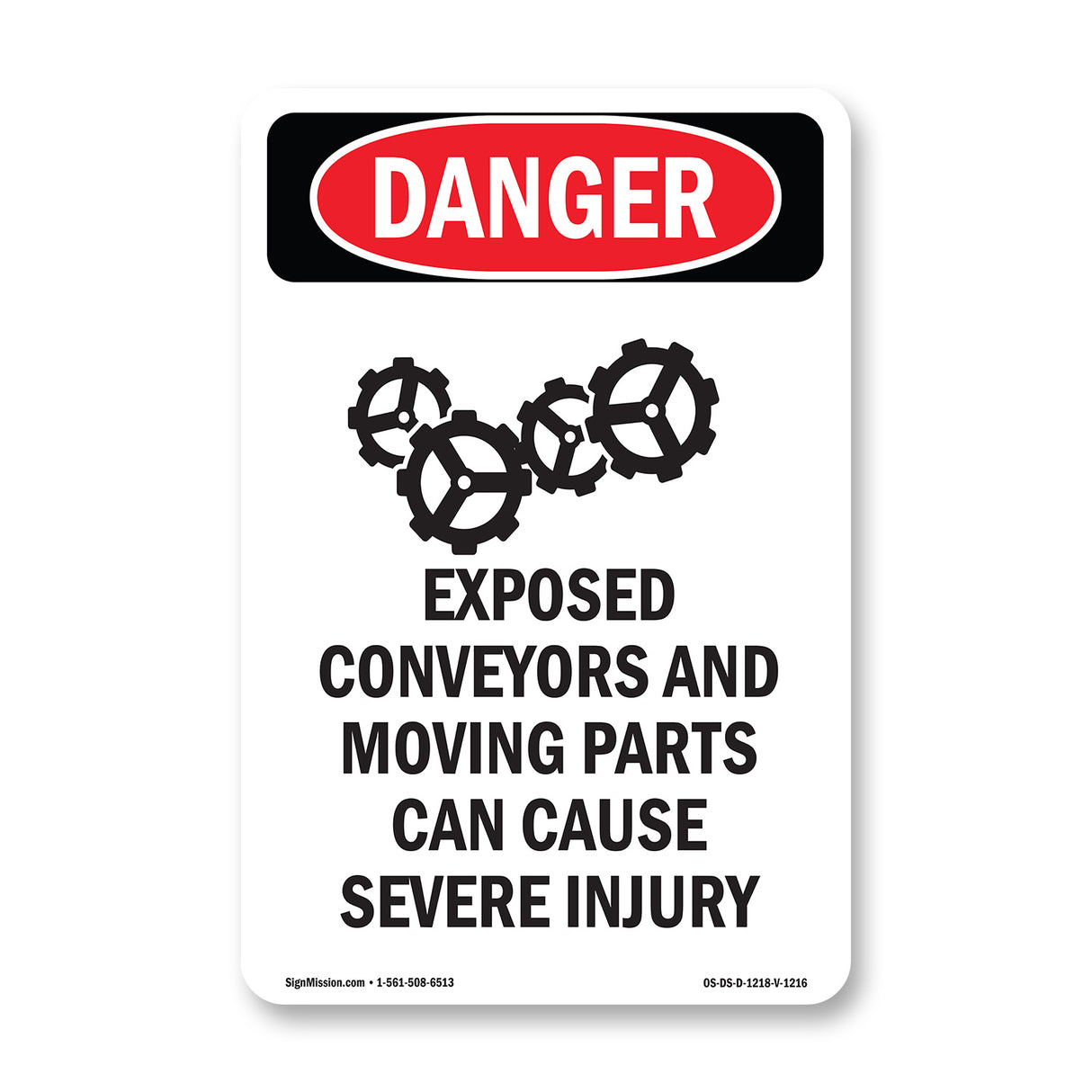 Exposed Conveyors And Moving Parts