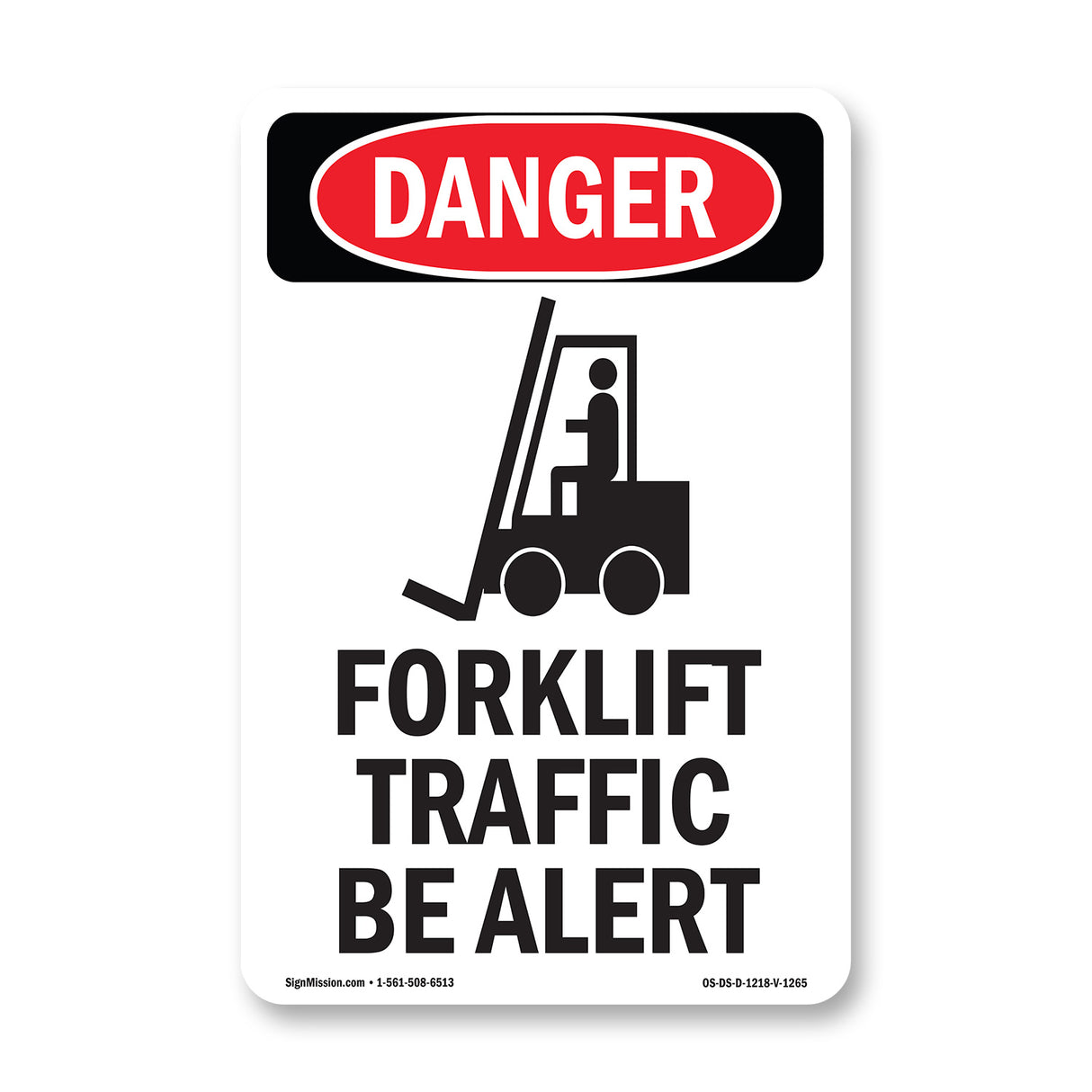 Forklift Traffic Be Alert