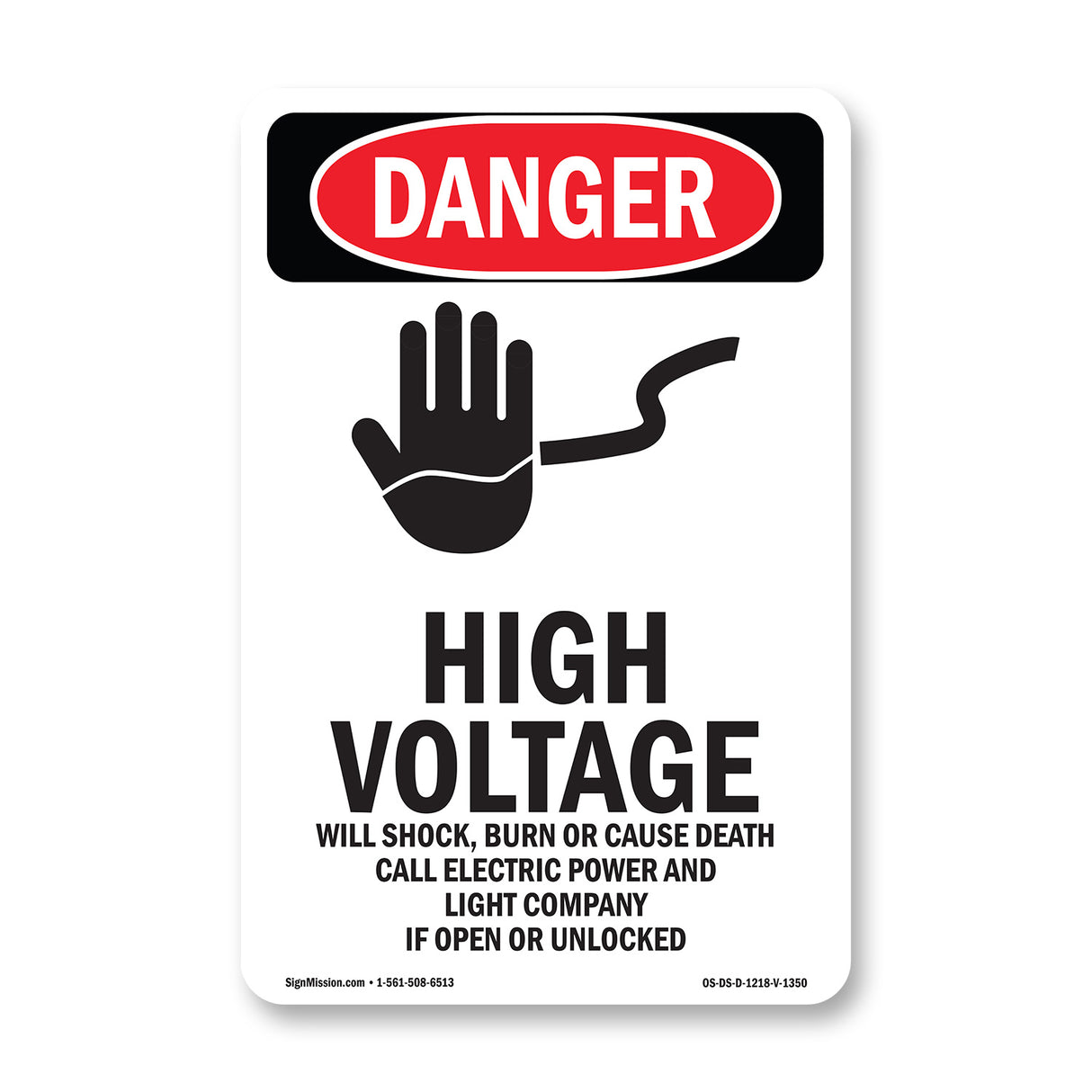 High Voltage Will Shock Burn Cause Death
