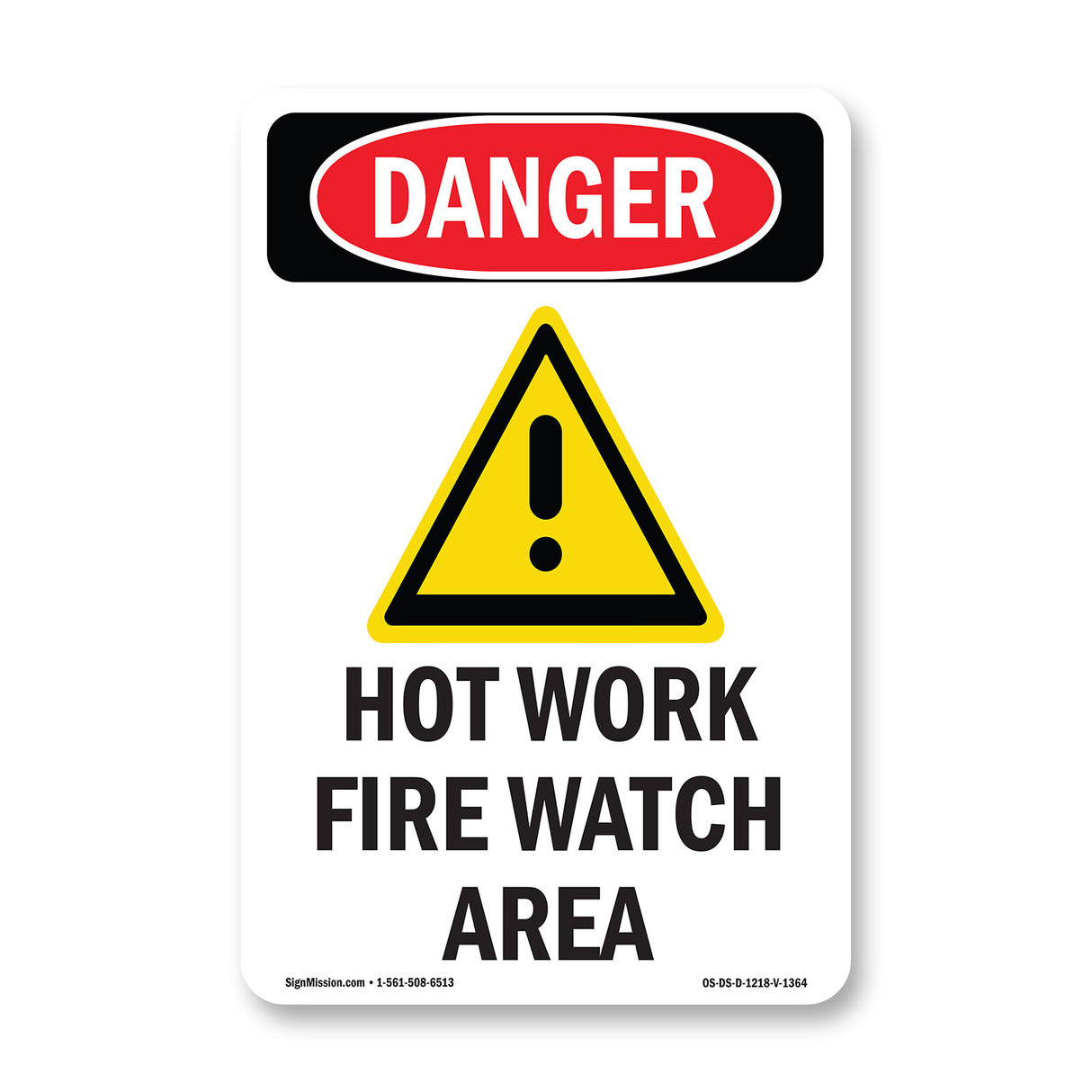 Hot Work Fire Watch Area