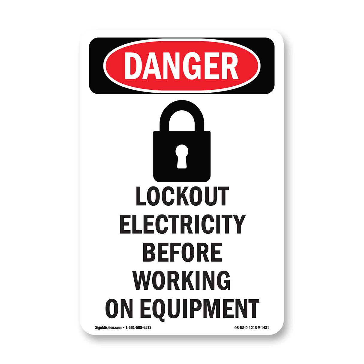 Lockout Electricity Before Working