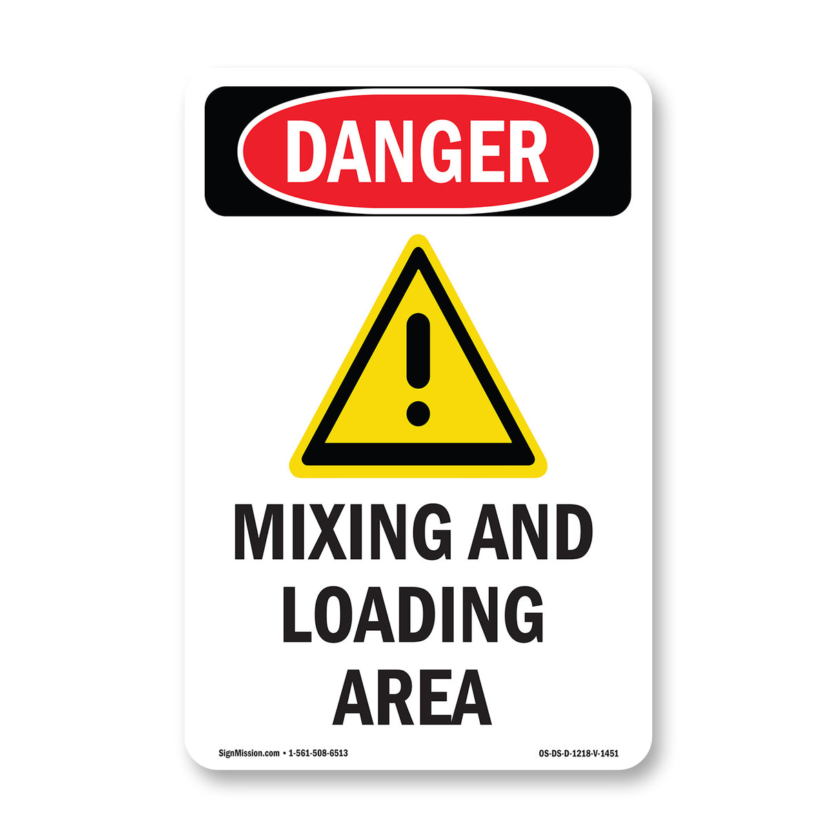Mixing And Loading Area