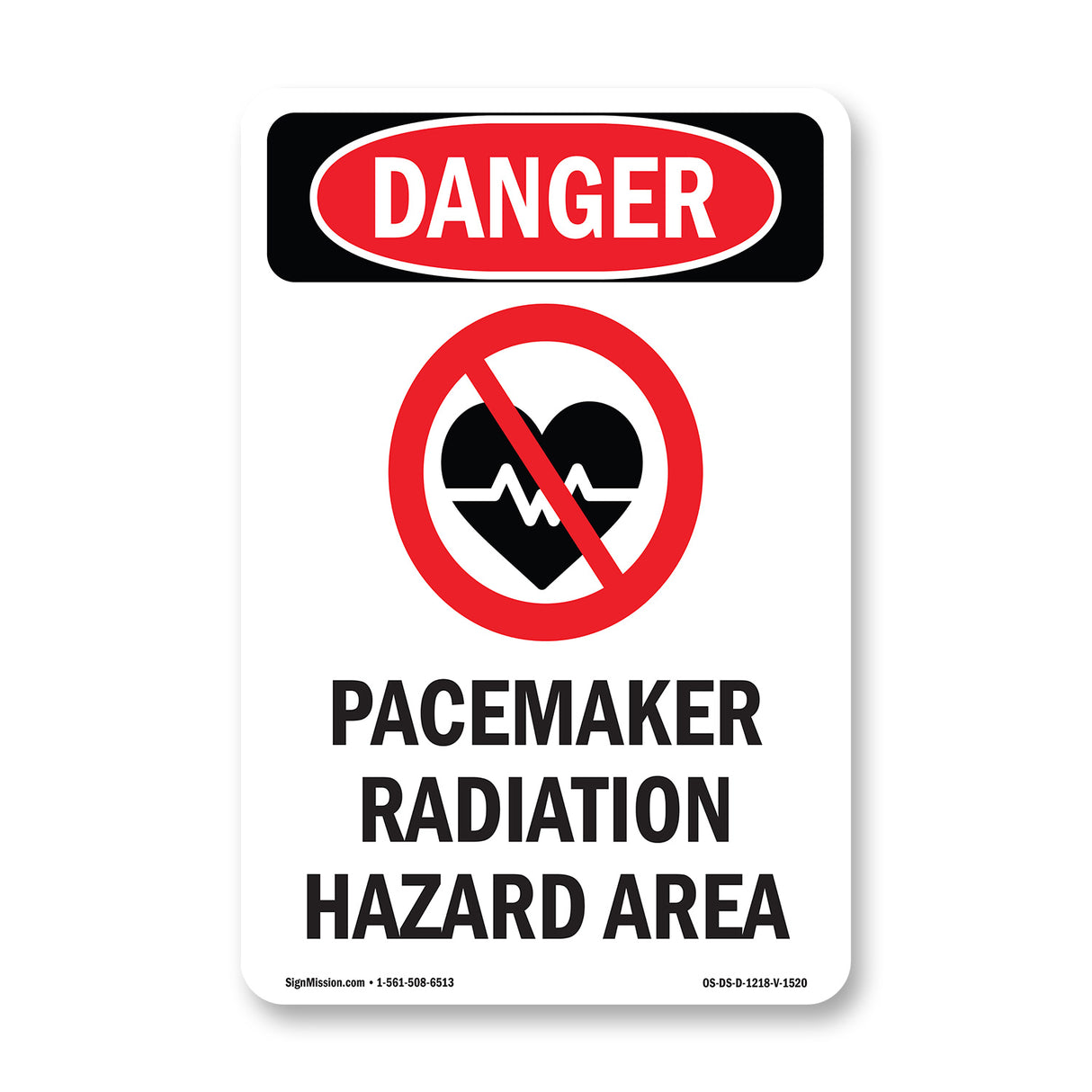 Pacemaker Radiation Hazard Area