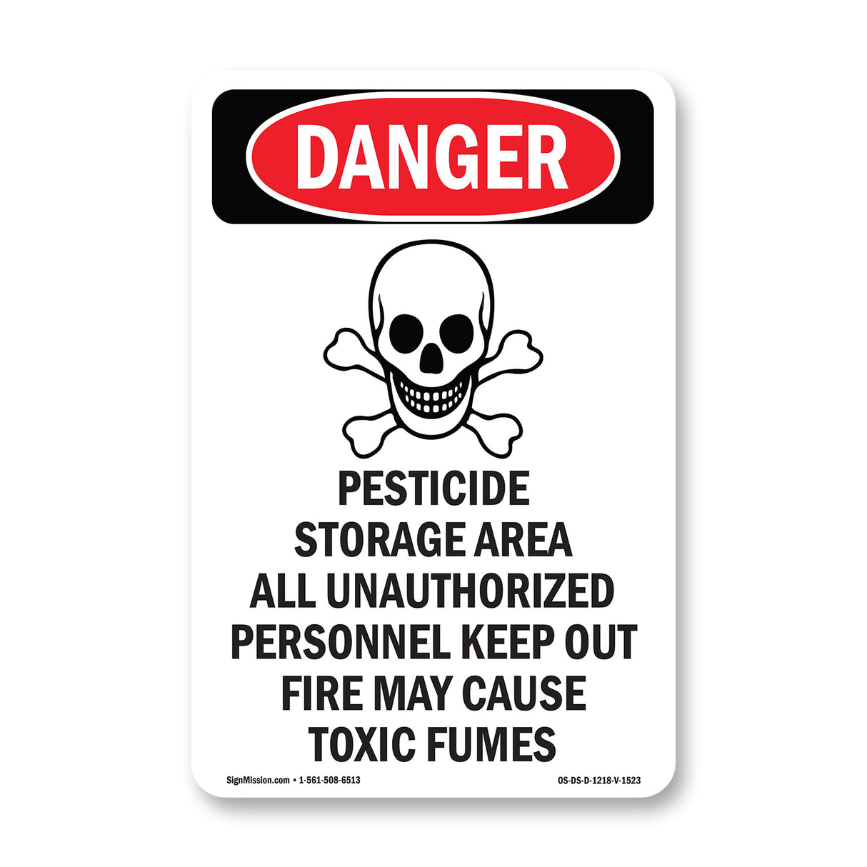 Pesticide Storage Area