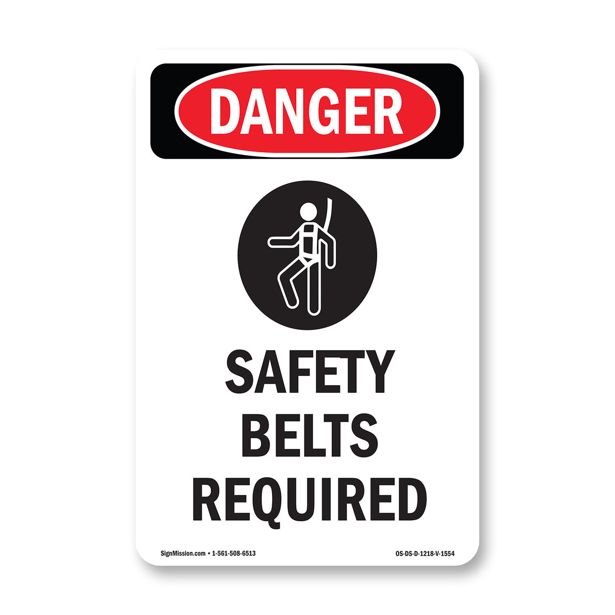 Safety Belts Required
