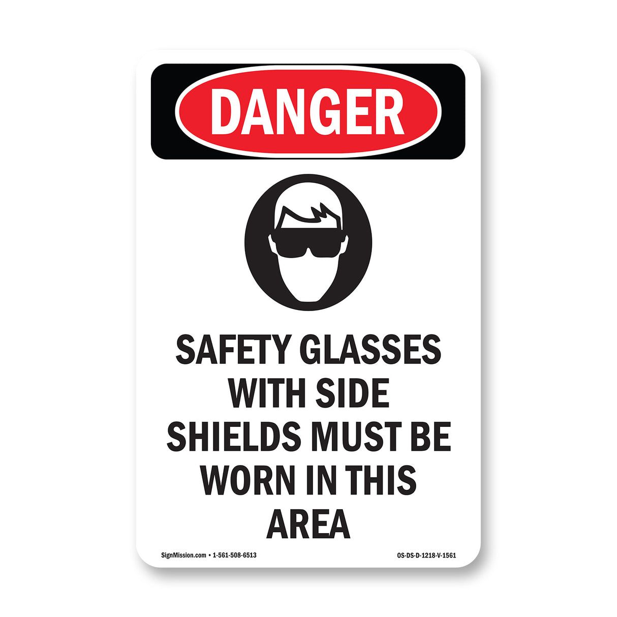 Safety Glasses With Side Shields