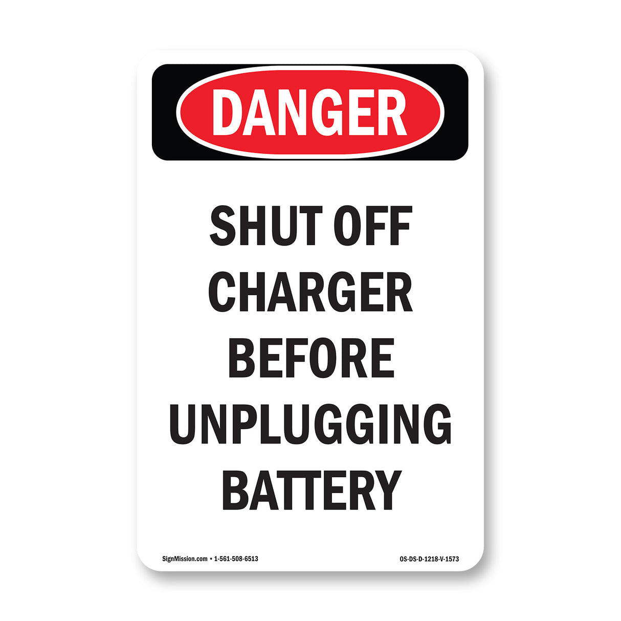 Shut Off Charger Before Unplugging Battery