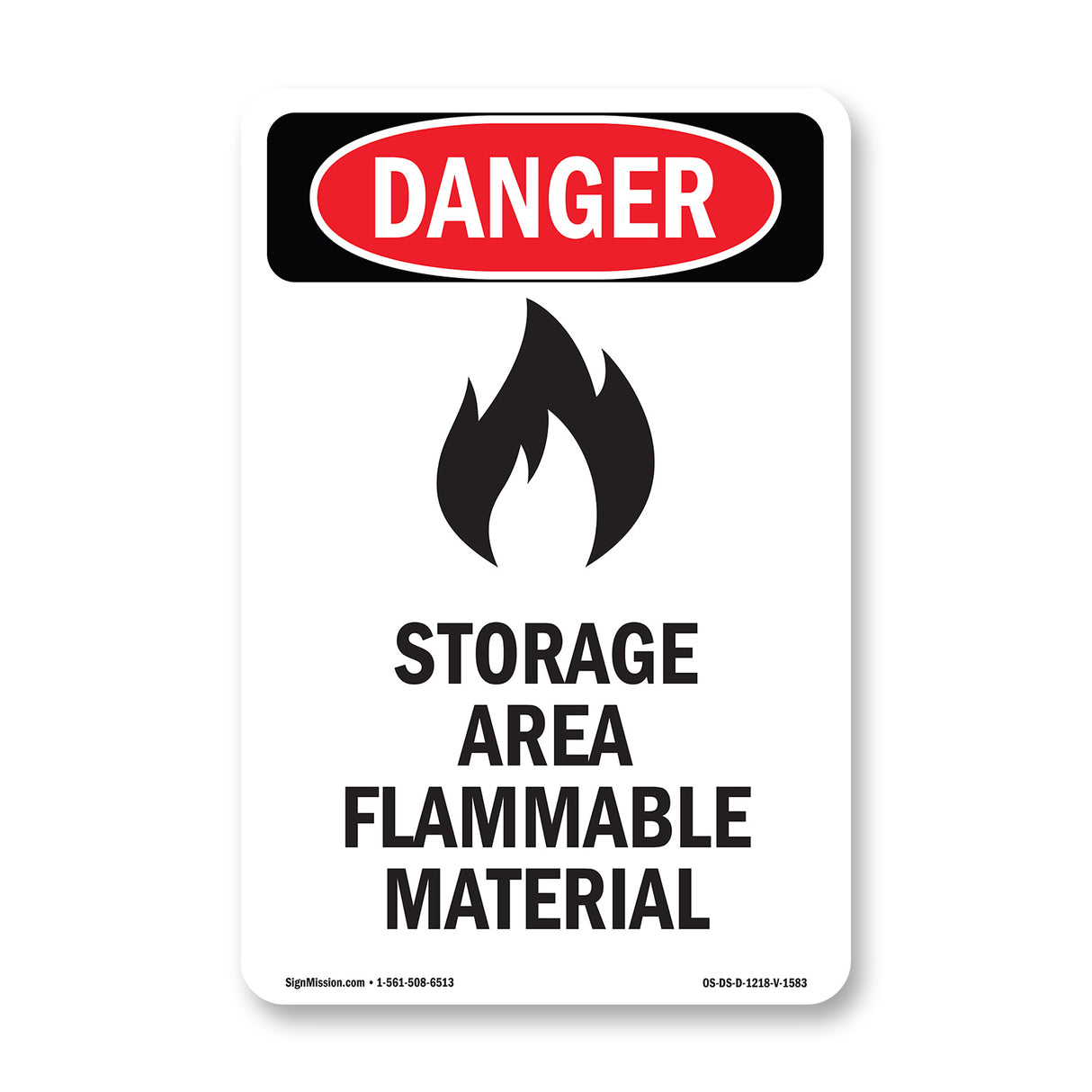 Storage Area Flammable Material