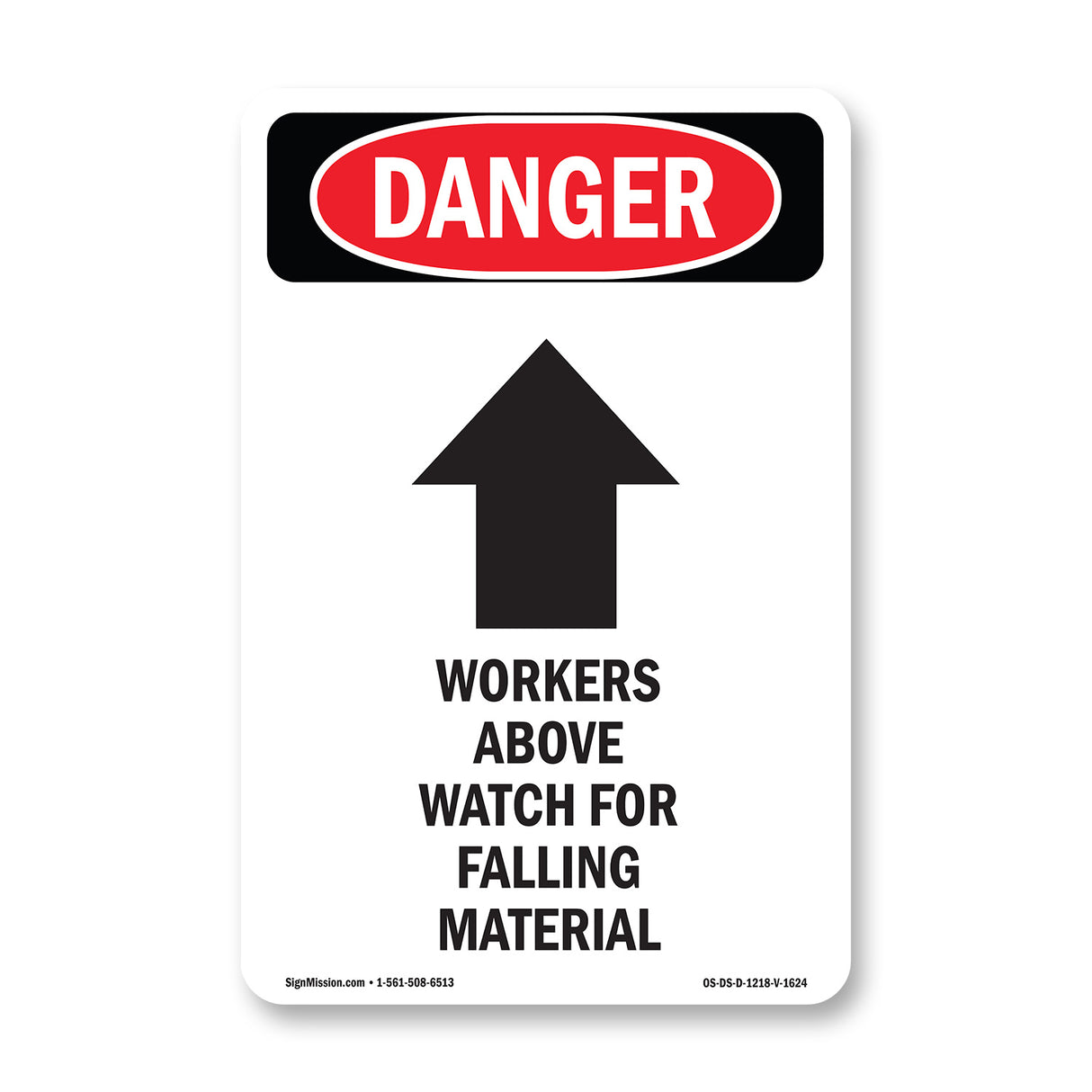 Workers Above Watch For Falling Material