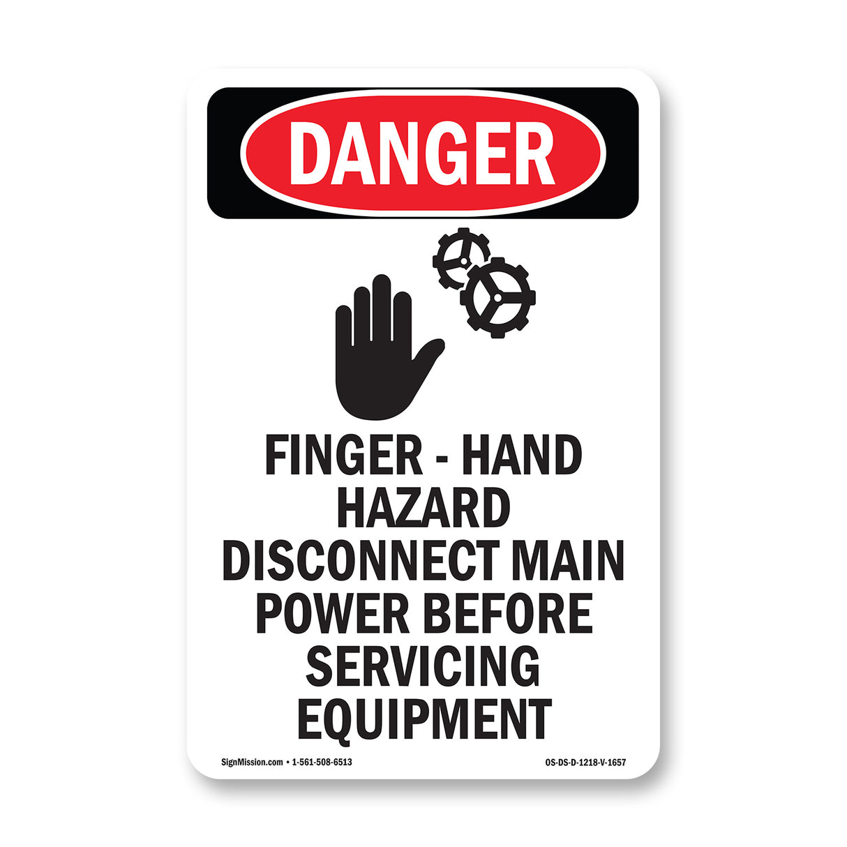 Finger - Hand Hazard