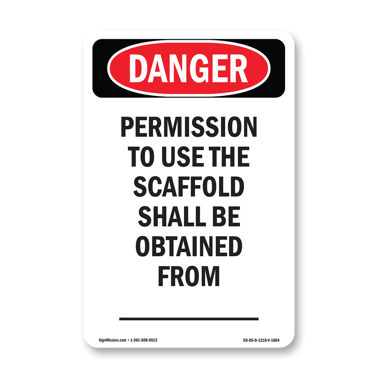 Permission To Use The Scaffold Obtained from