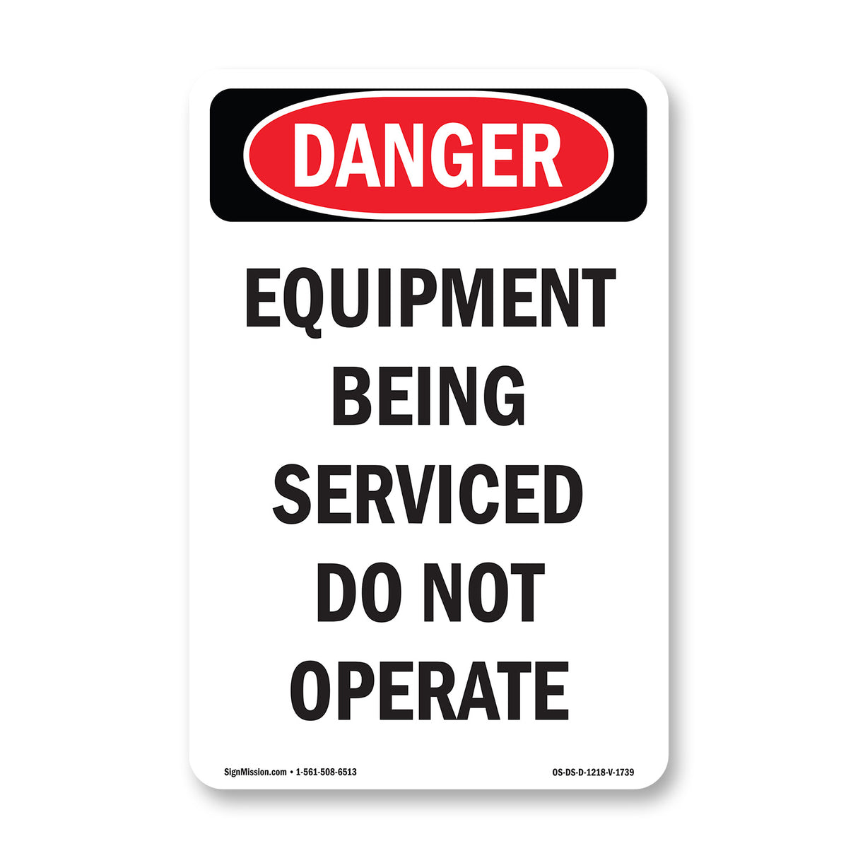 Equipment Being Serviced Do Not Operate