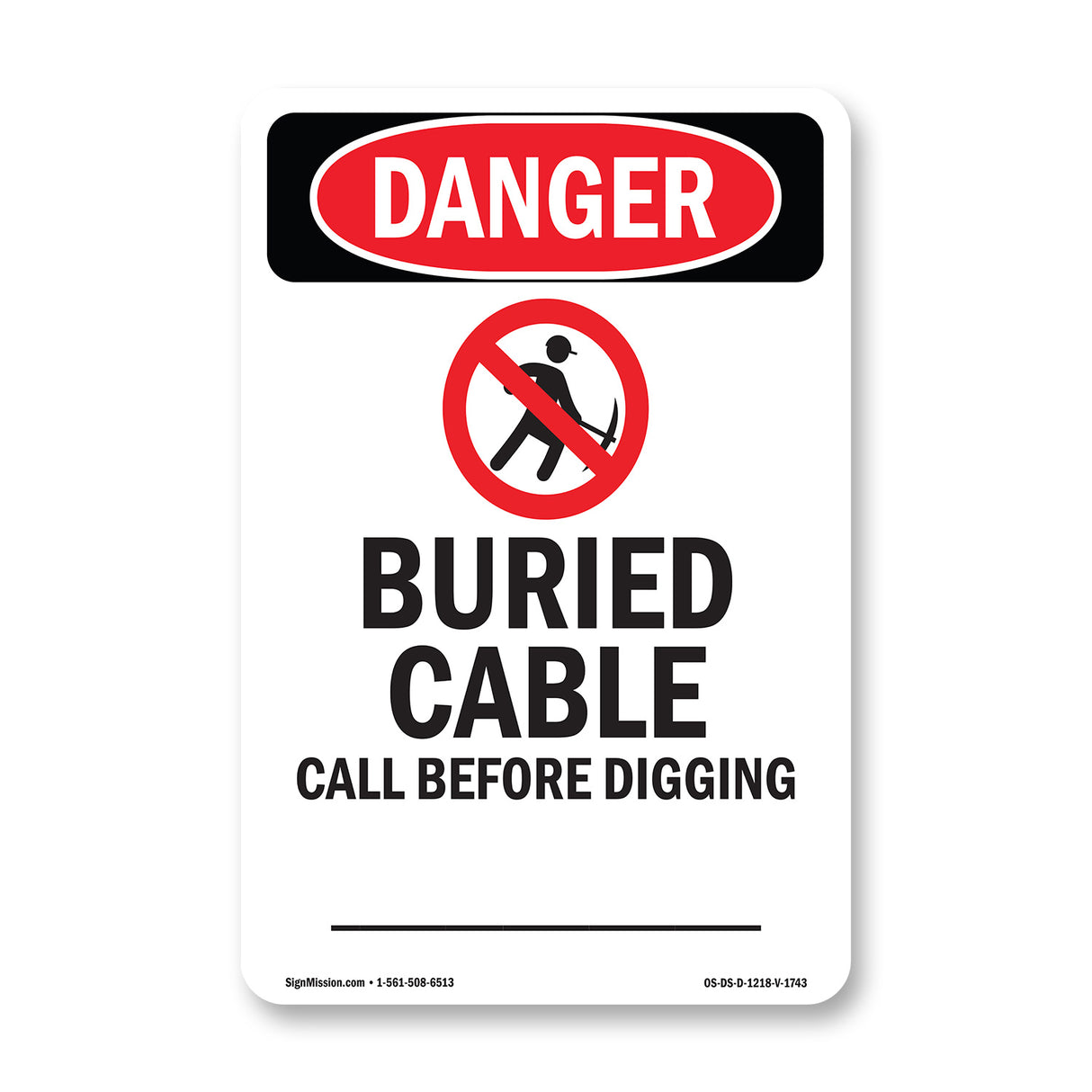 Custom Buried Cable Call Before Digging