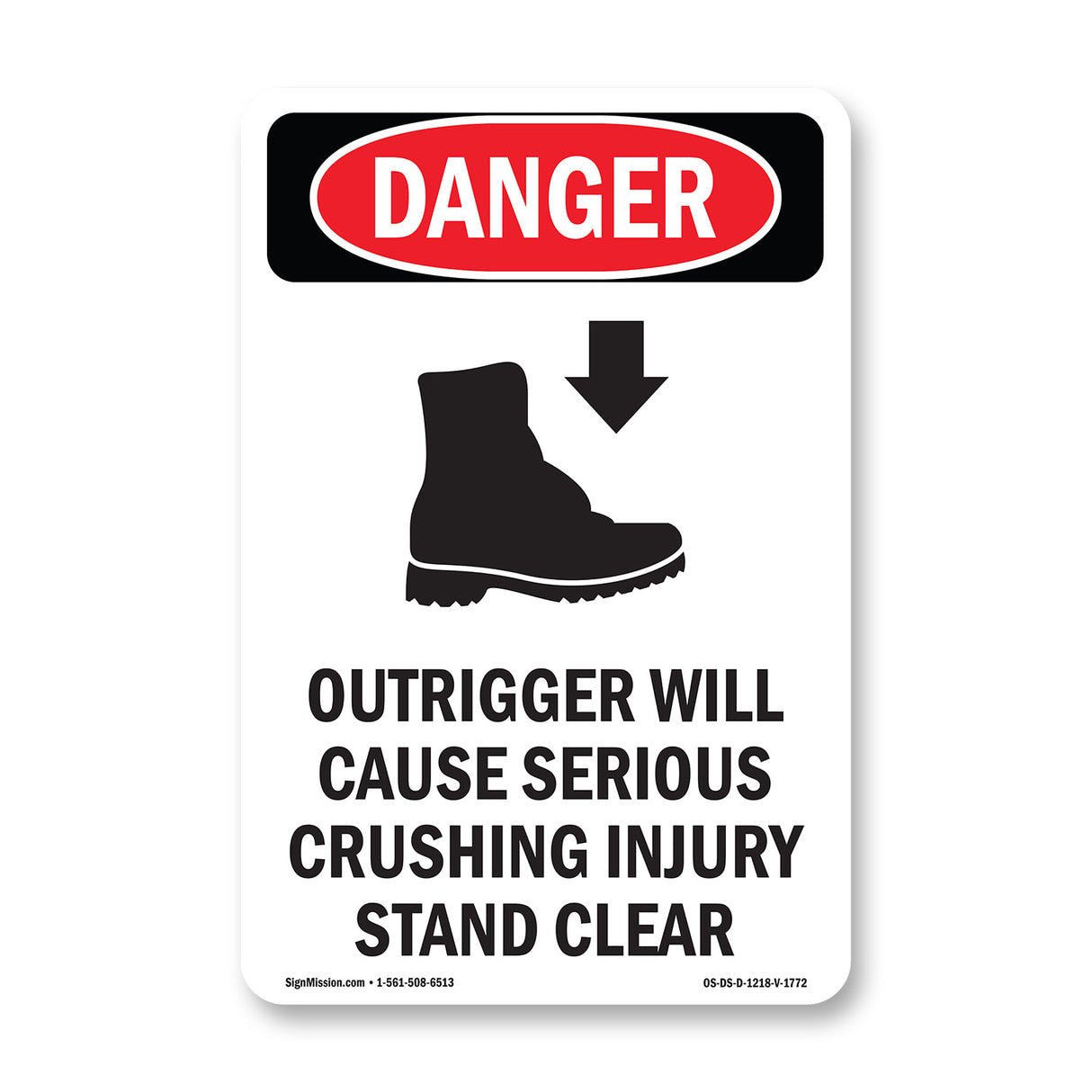 Outrigger Cause Crushing Injury