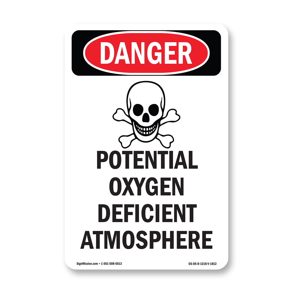 Potential Oxygen Deficient Atmosphere