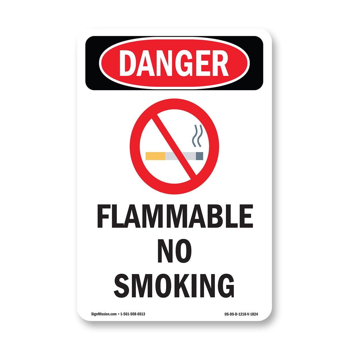 Flammable No Smoking
