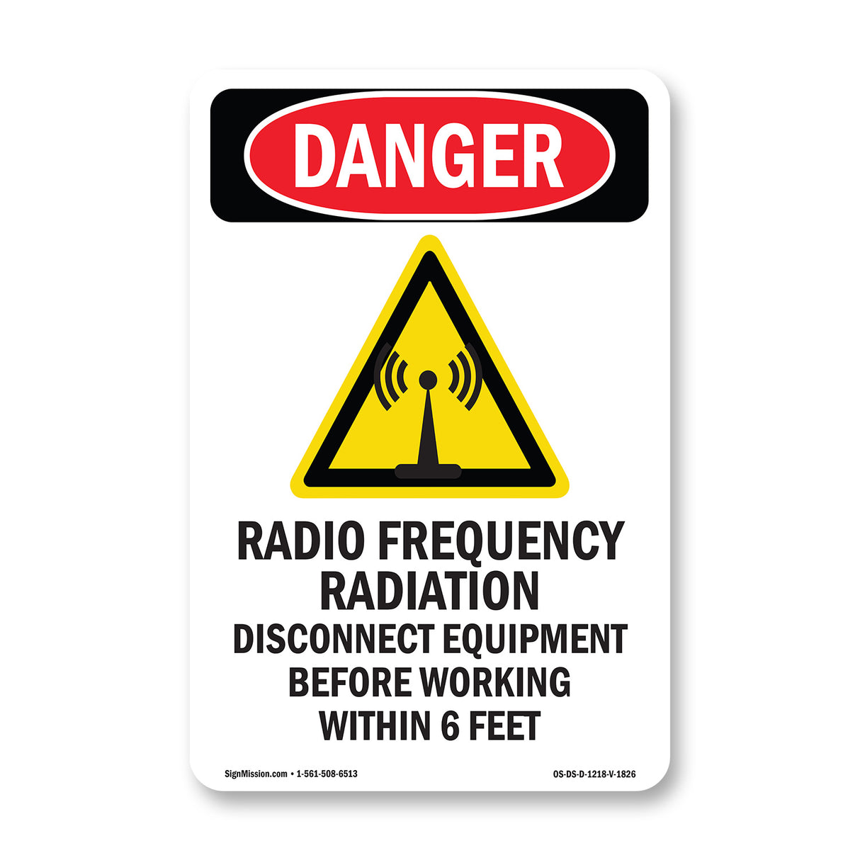 Radio Frequency Radiation Disconnect