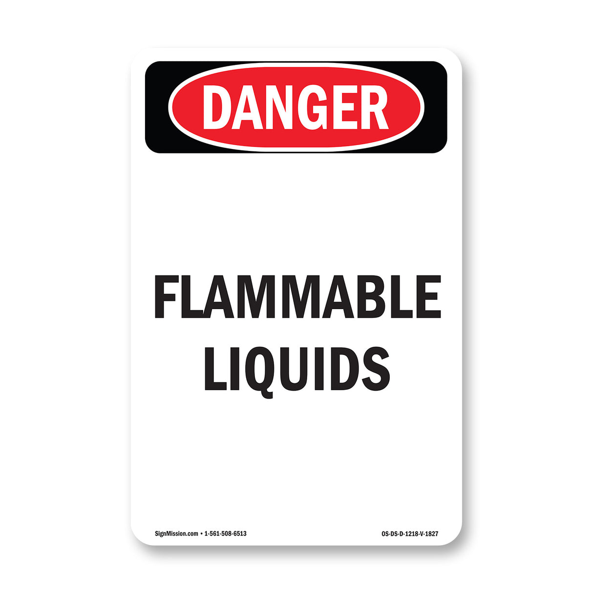 Portrait Flammable Liquids