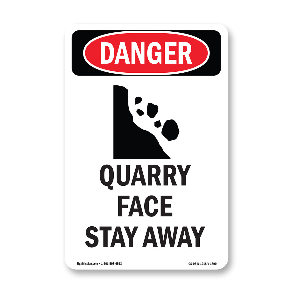 Quarry Face Stay Away