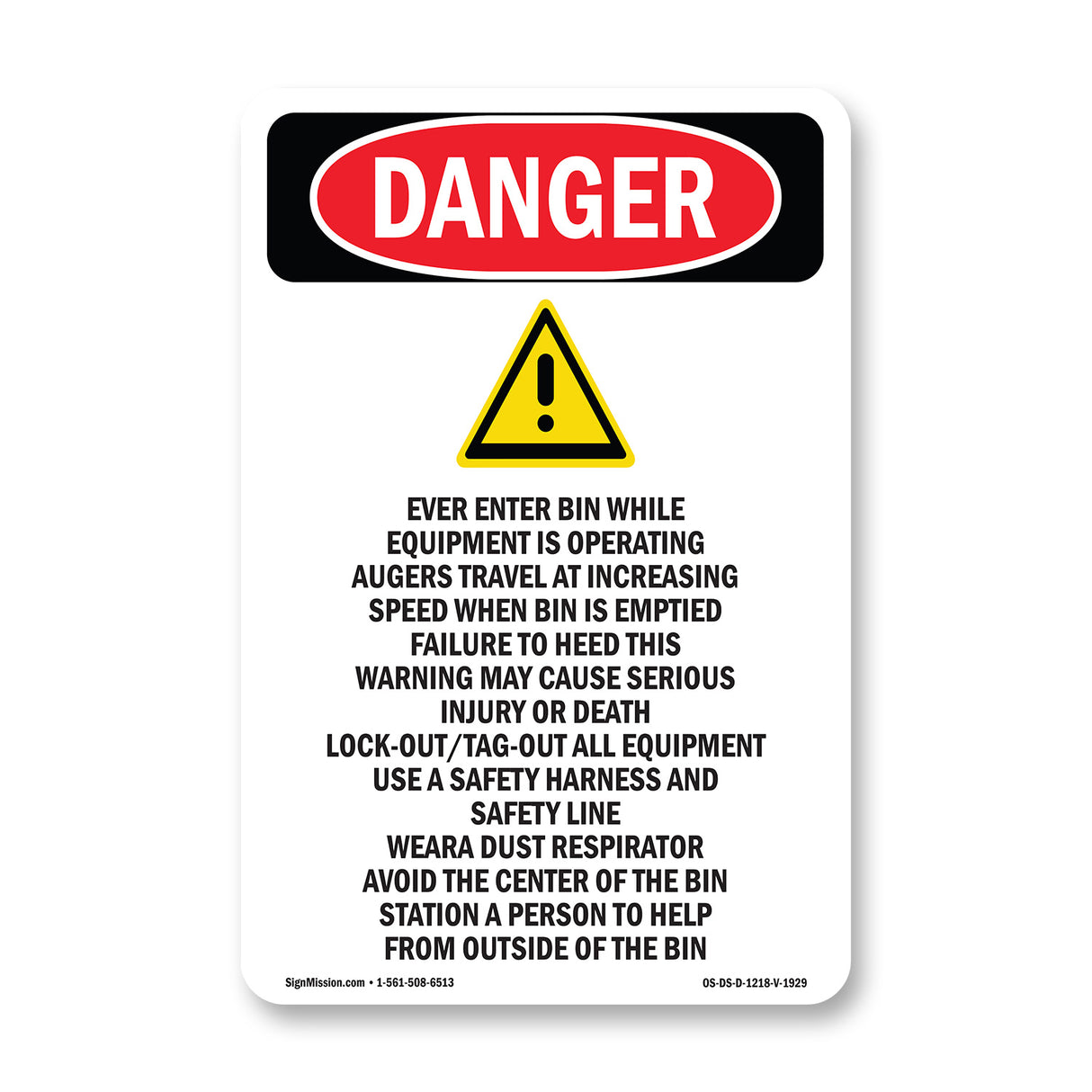 Grain Bin Silo Safety