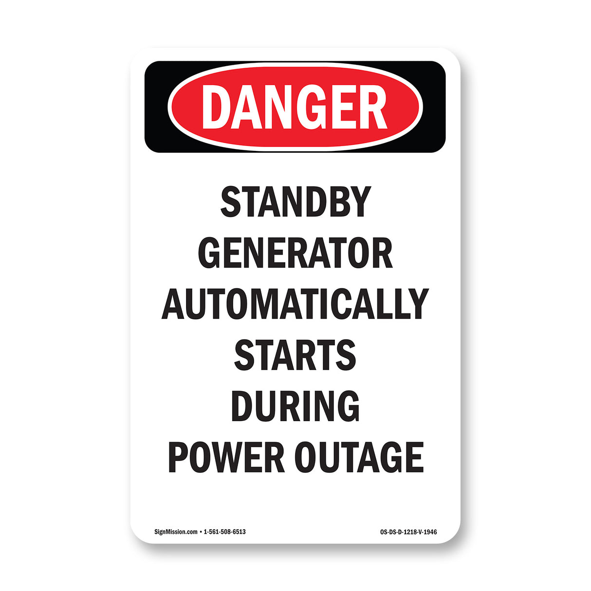 Standby Generator Automatically Starts During