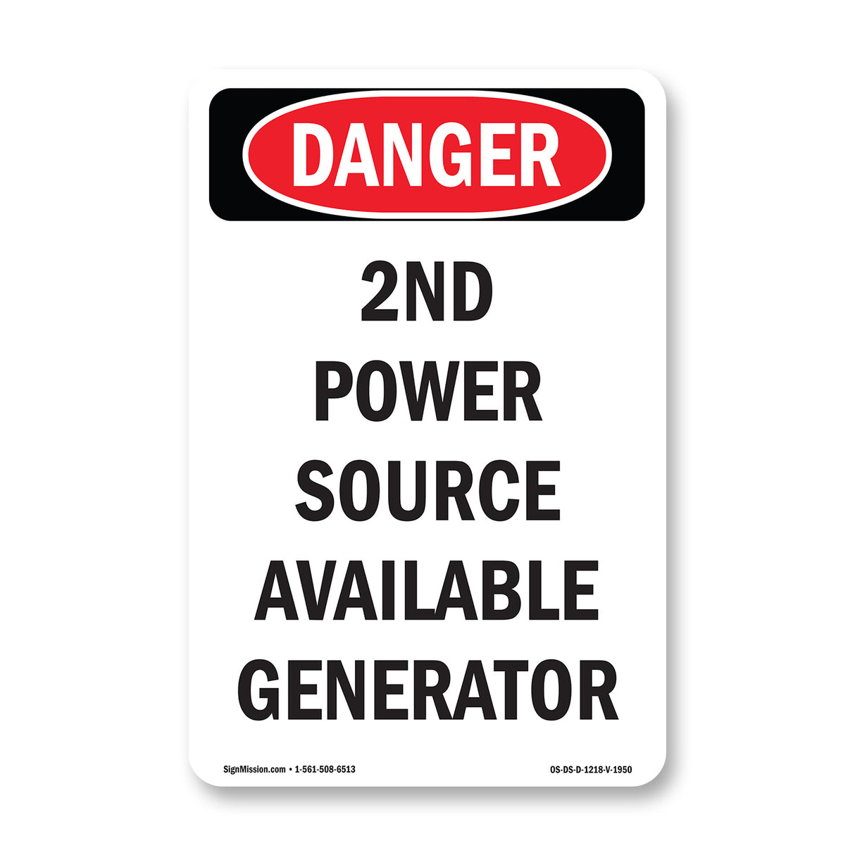 2nd Power Source Available Generator