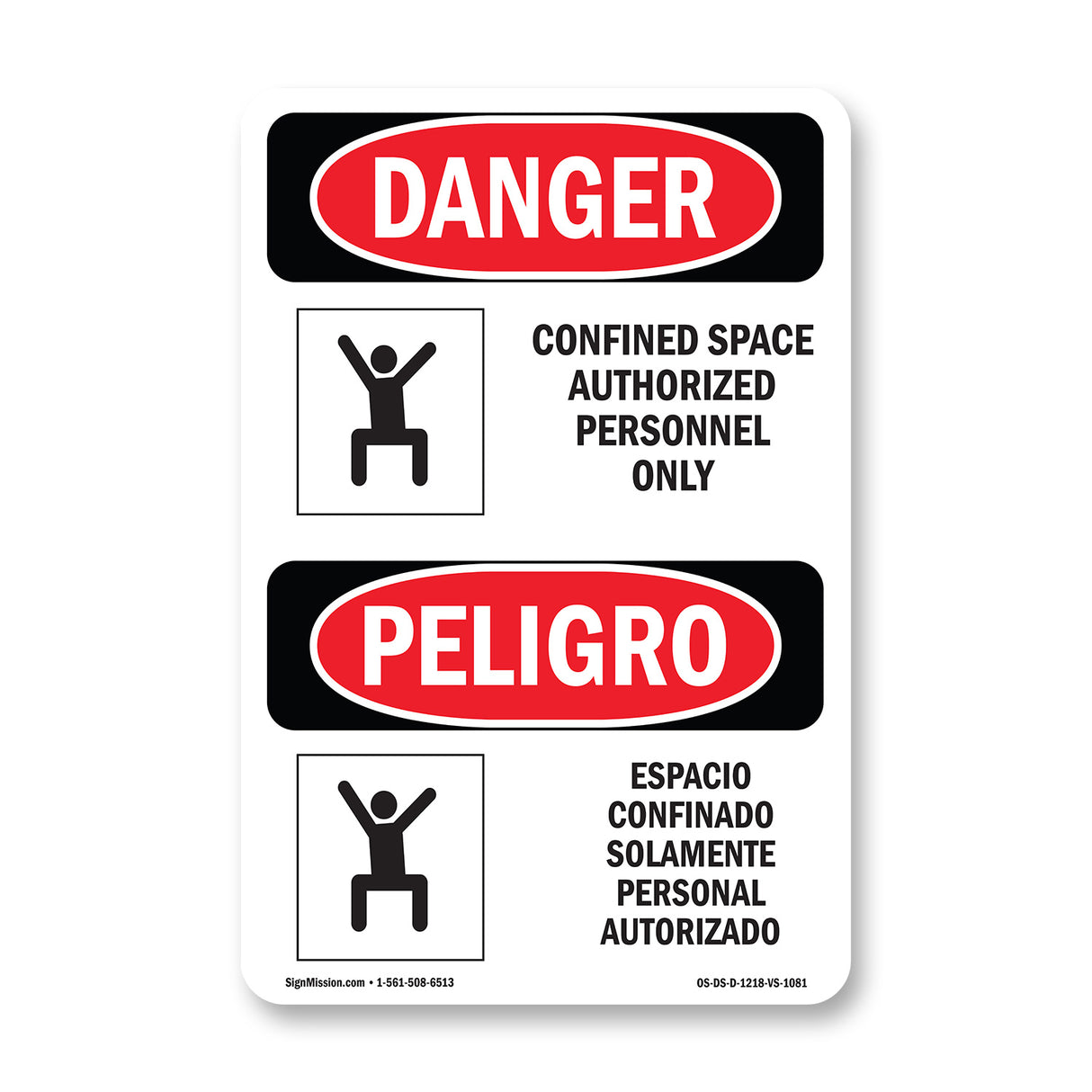 Confined Space Authorized Personnel Only