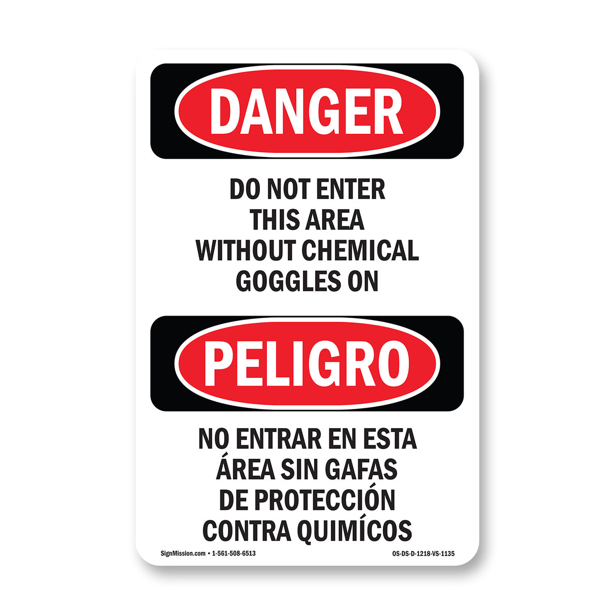 Do Not Enter This Area Without Goggles On