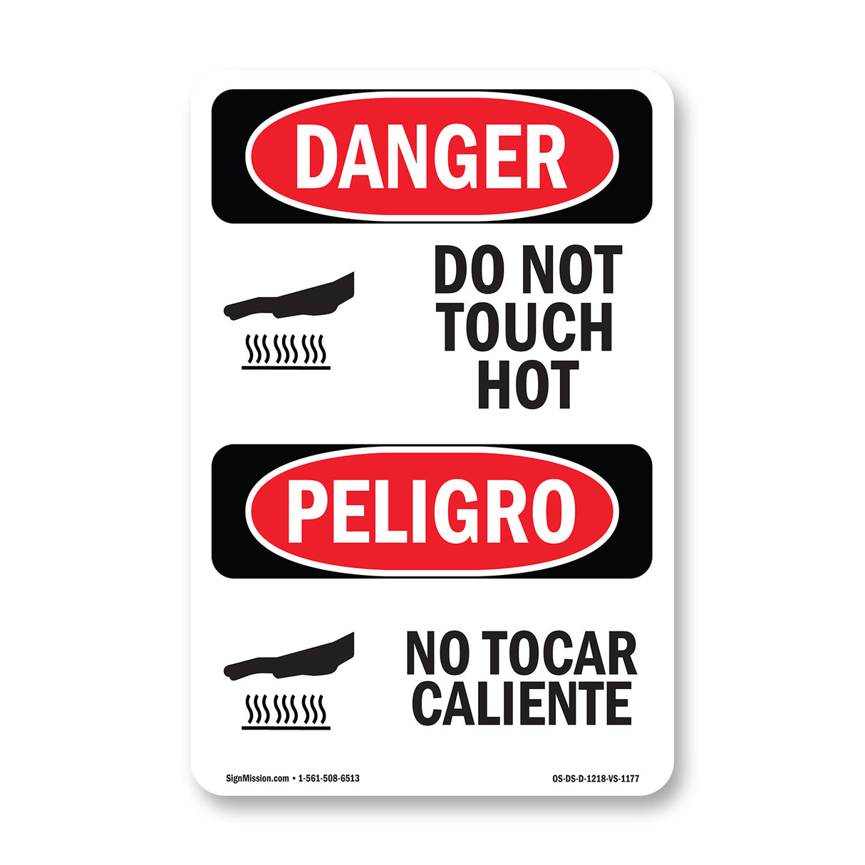 Do Not Touch Hot