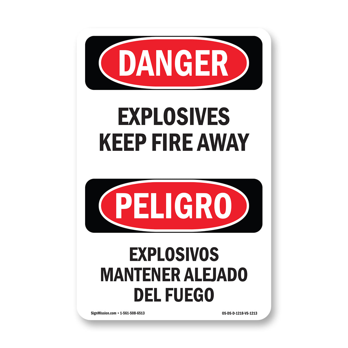 Explosives Keep Fire Away