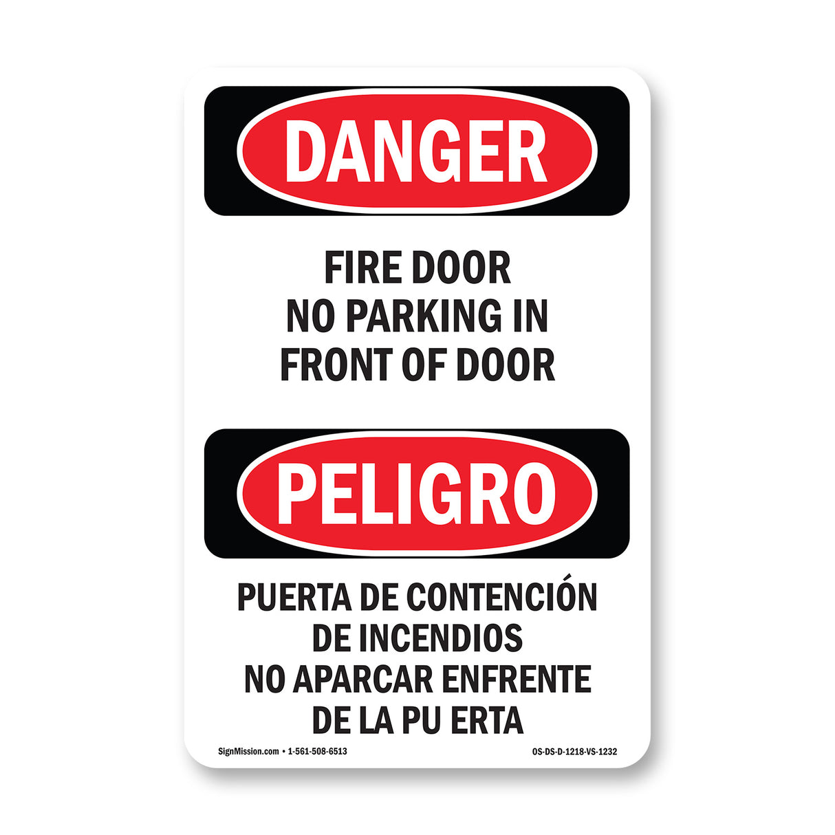 Fire Door No Parking In Front Of Door