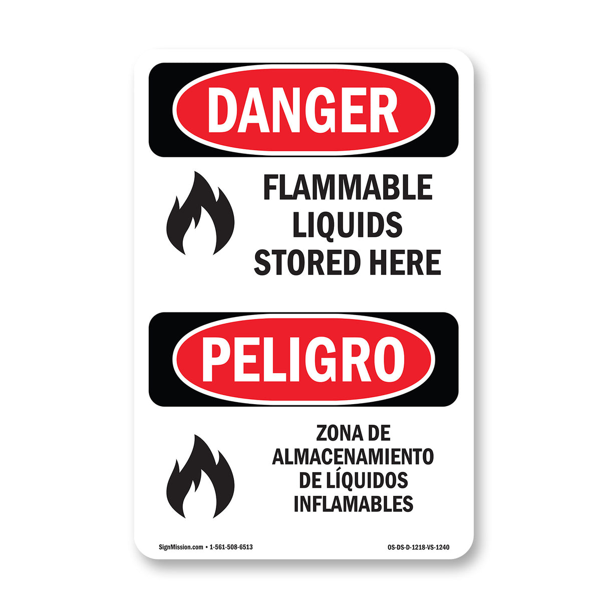 Flammable Liquids Stored Here