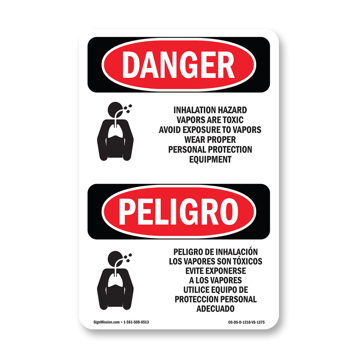 Inhalation Hazard Vapors Toxic