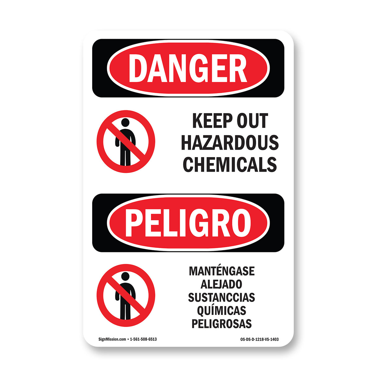 Keep Out Hazardous Chemicals