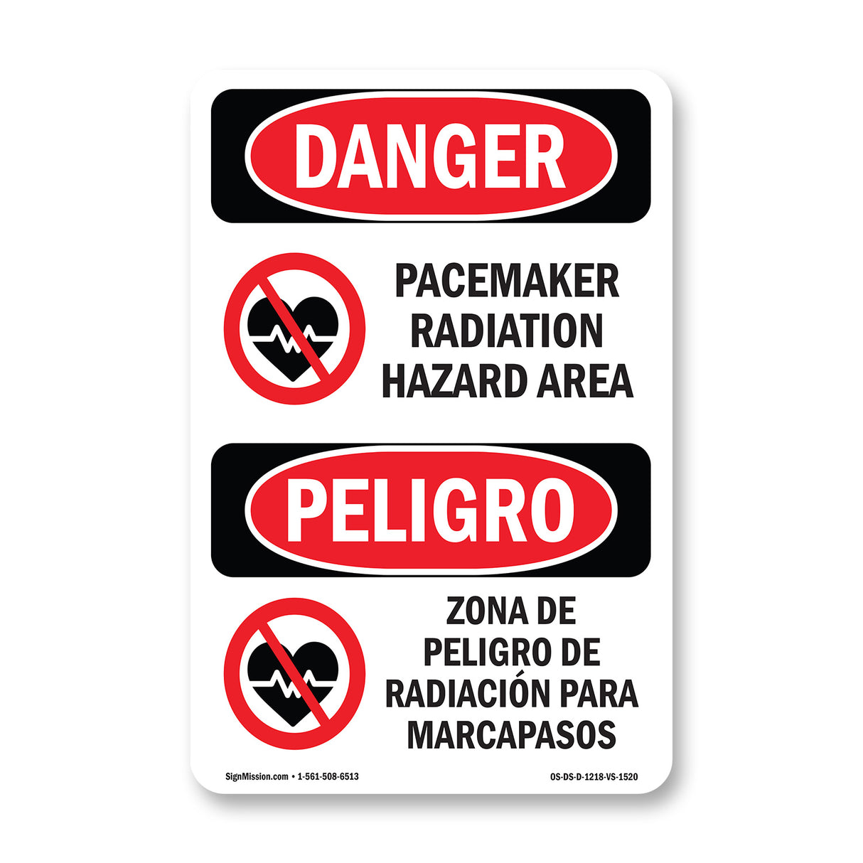 Pacemaker Radiation Hazard Area