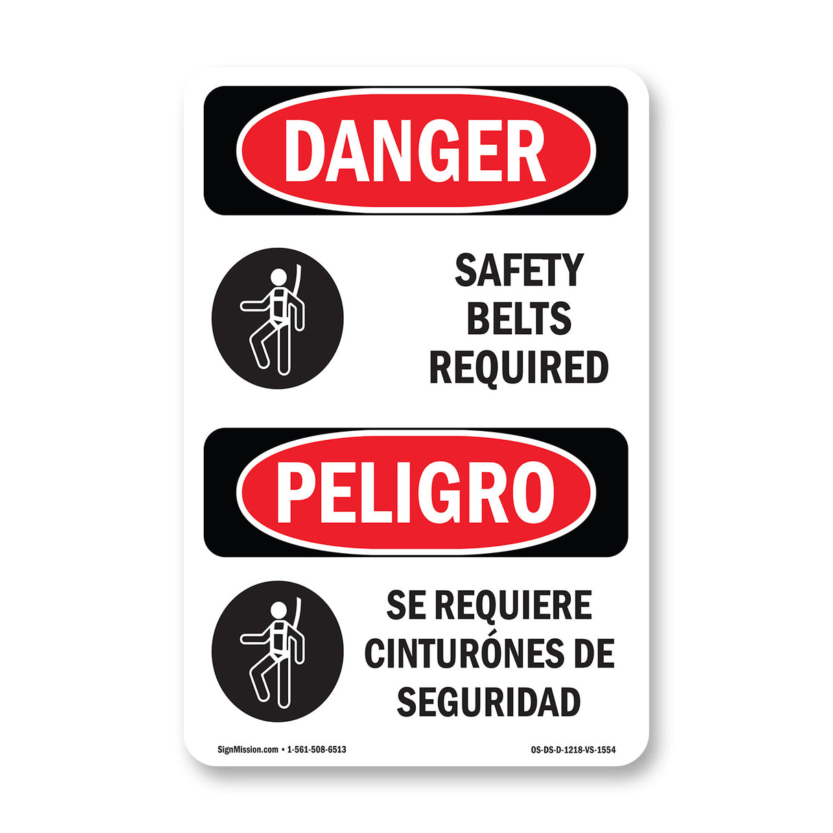 Safety Belts Required