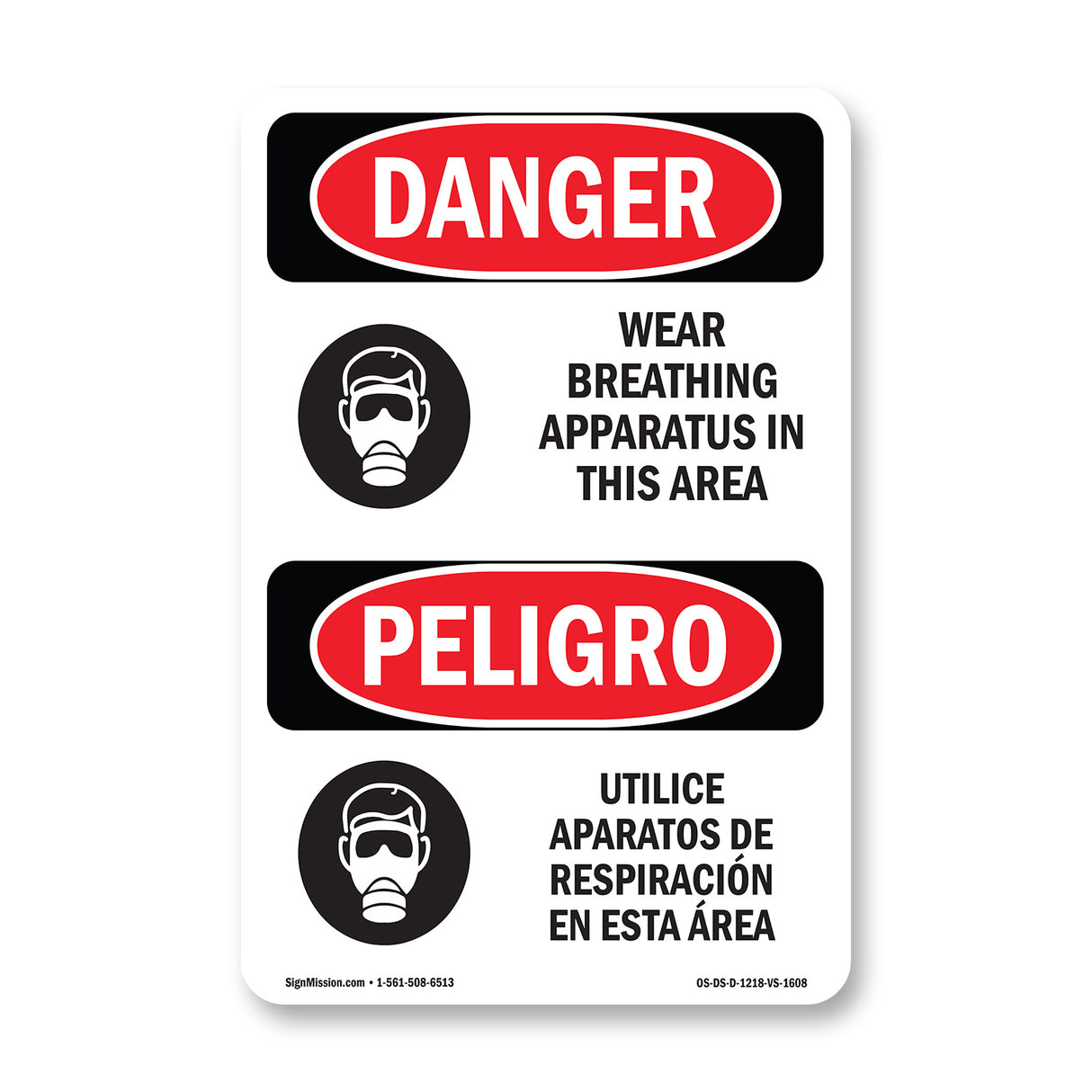 Wear Breathing Apparatus In This Area