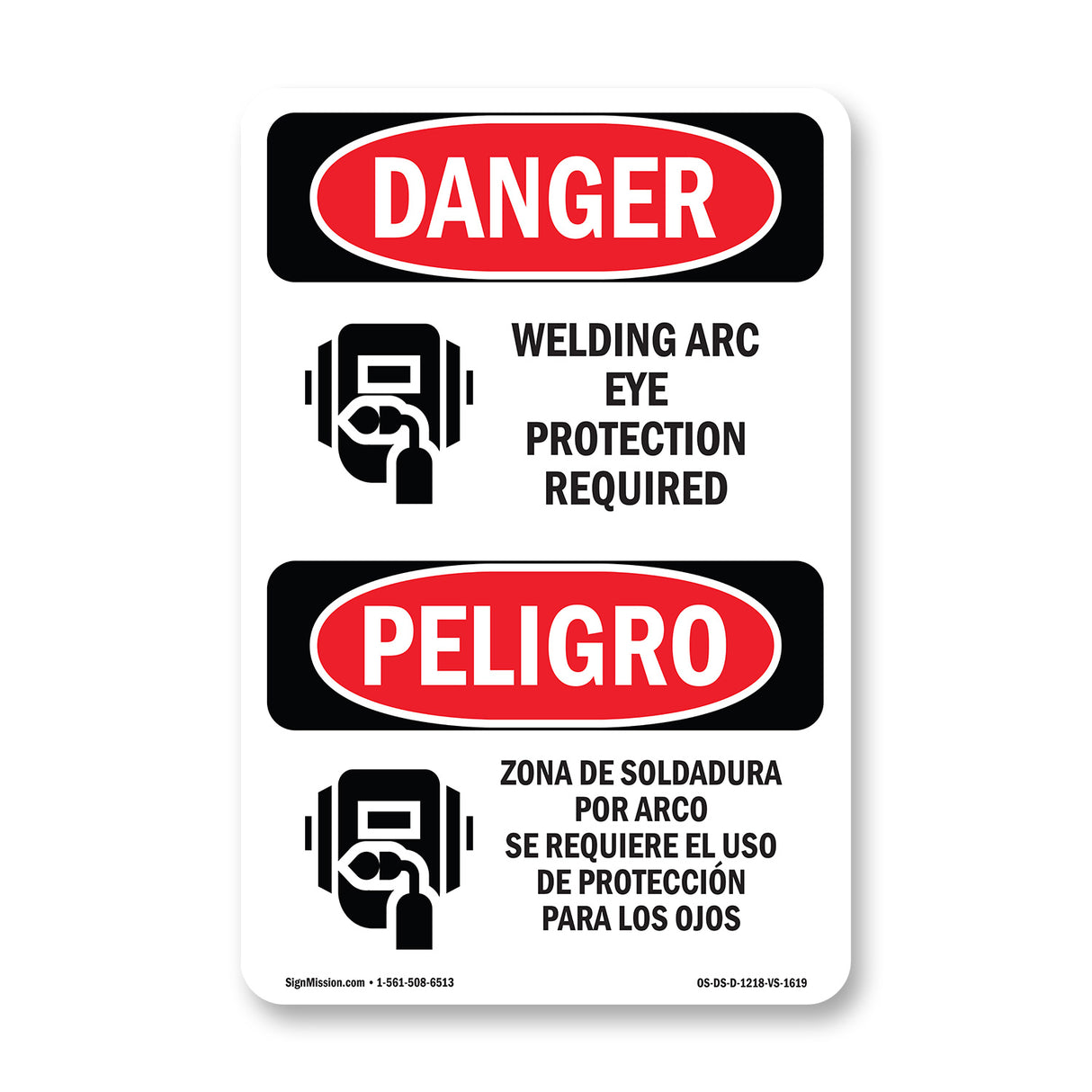 Welding Arc Eye Protection Required