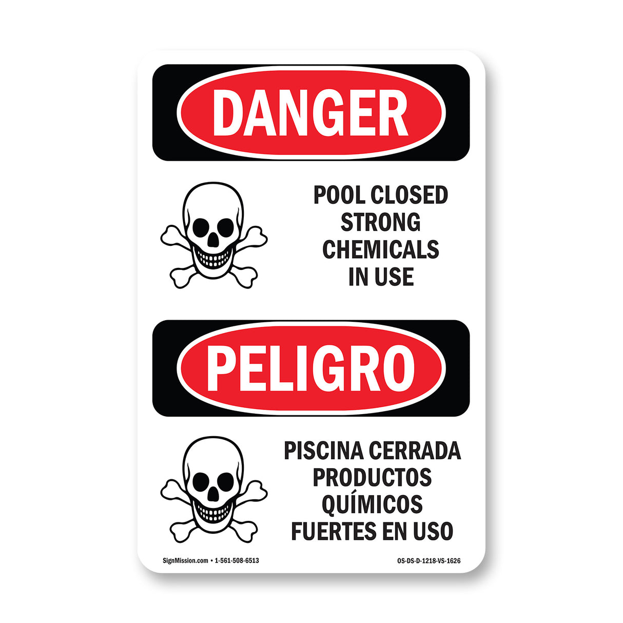 Pool Closed Strong