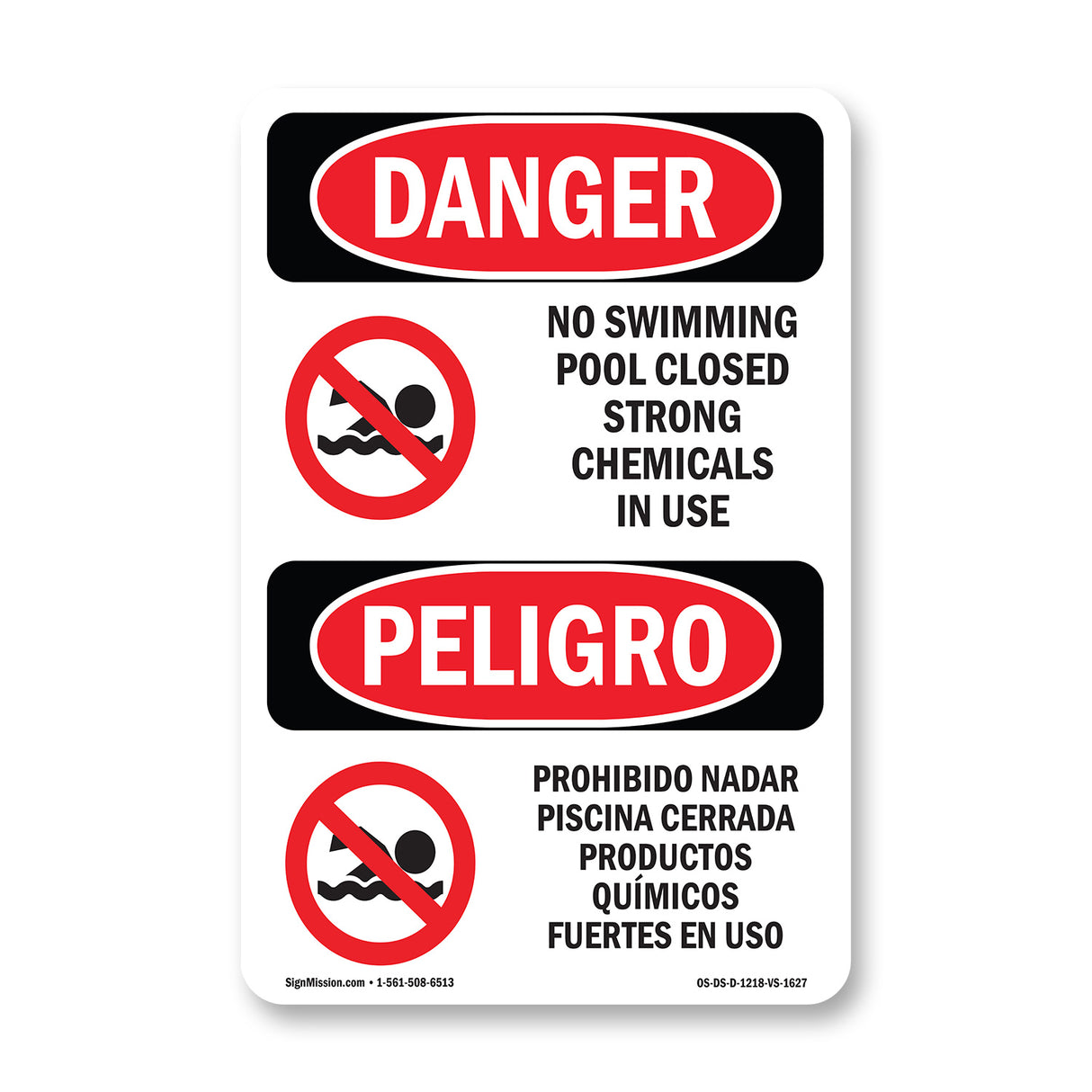 No Swimming Pool Closed Chemicals In Use