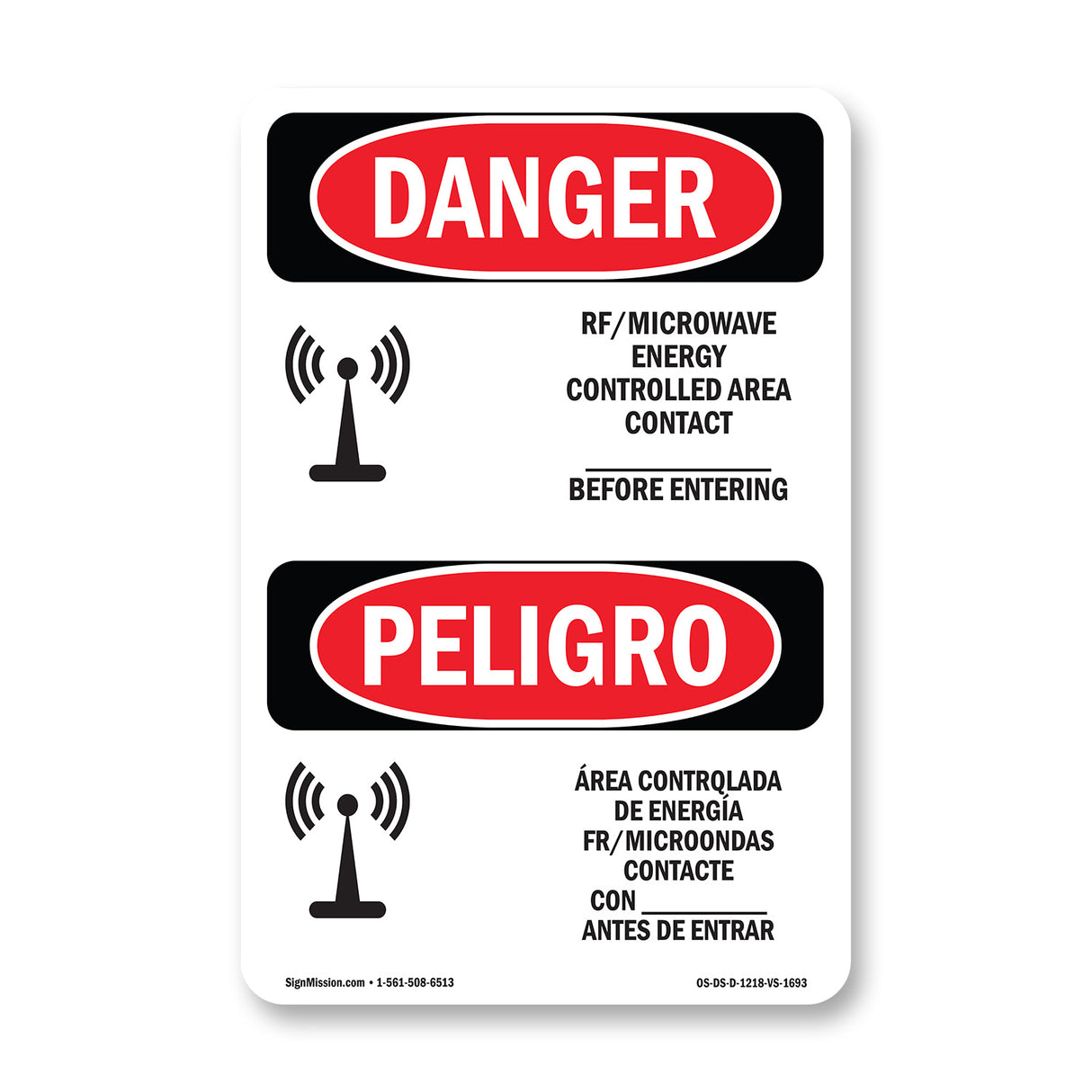 Rf Microwave Energy Controlled Area Custom
