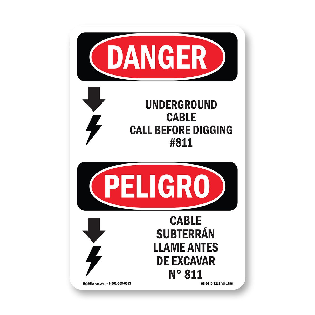 Underground Cable Call Before Digging #811