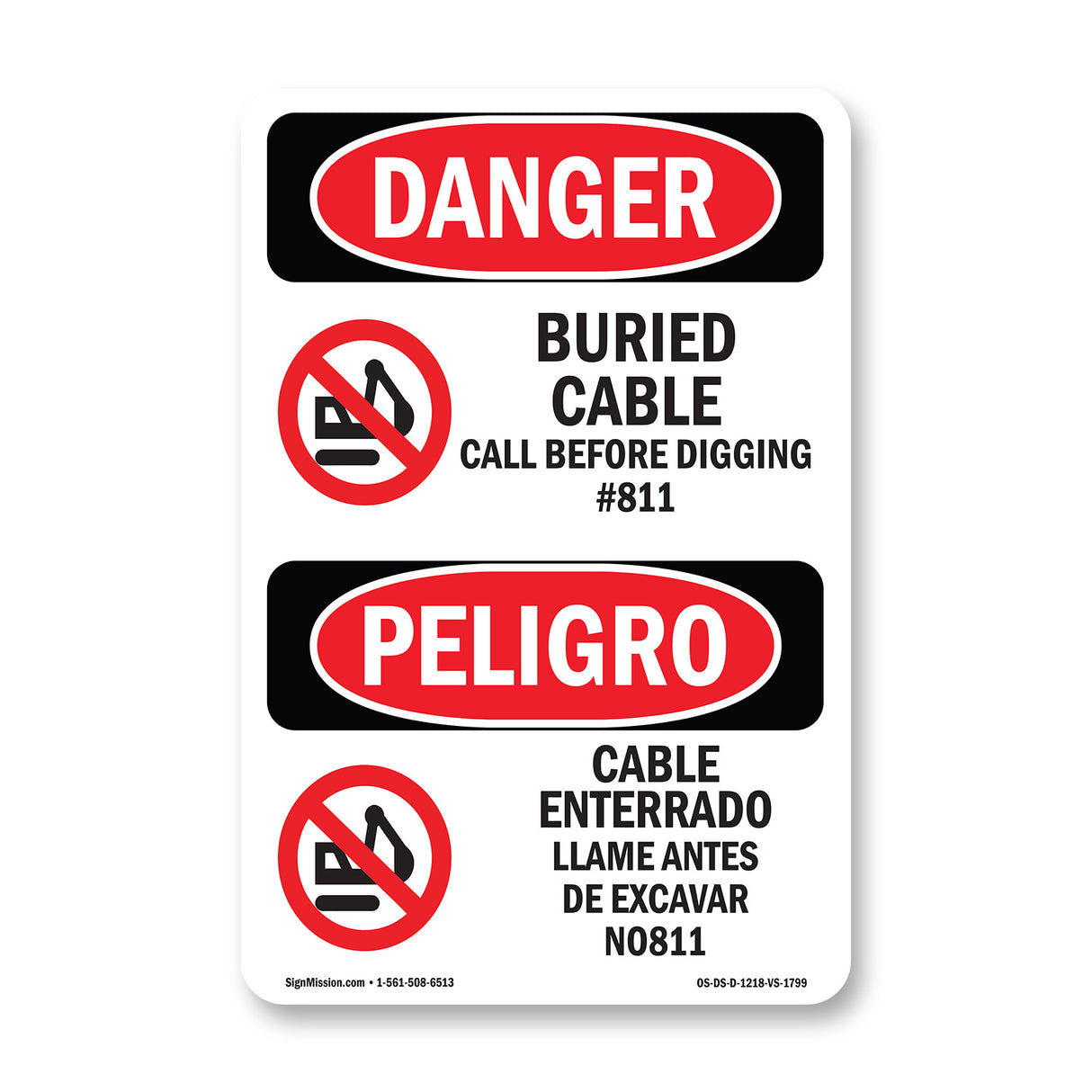 Buried Cable Call Before Digging #811